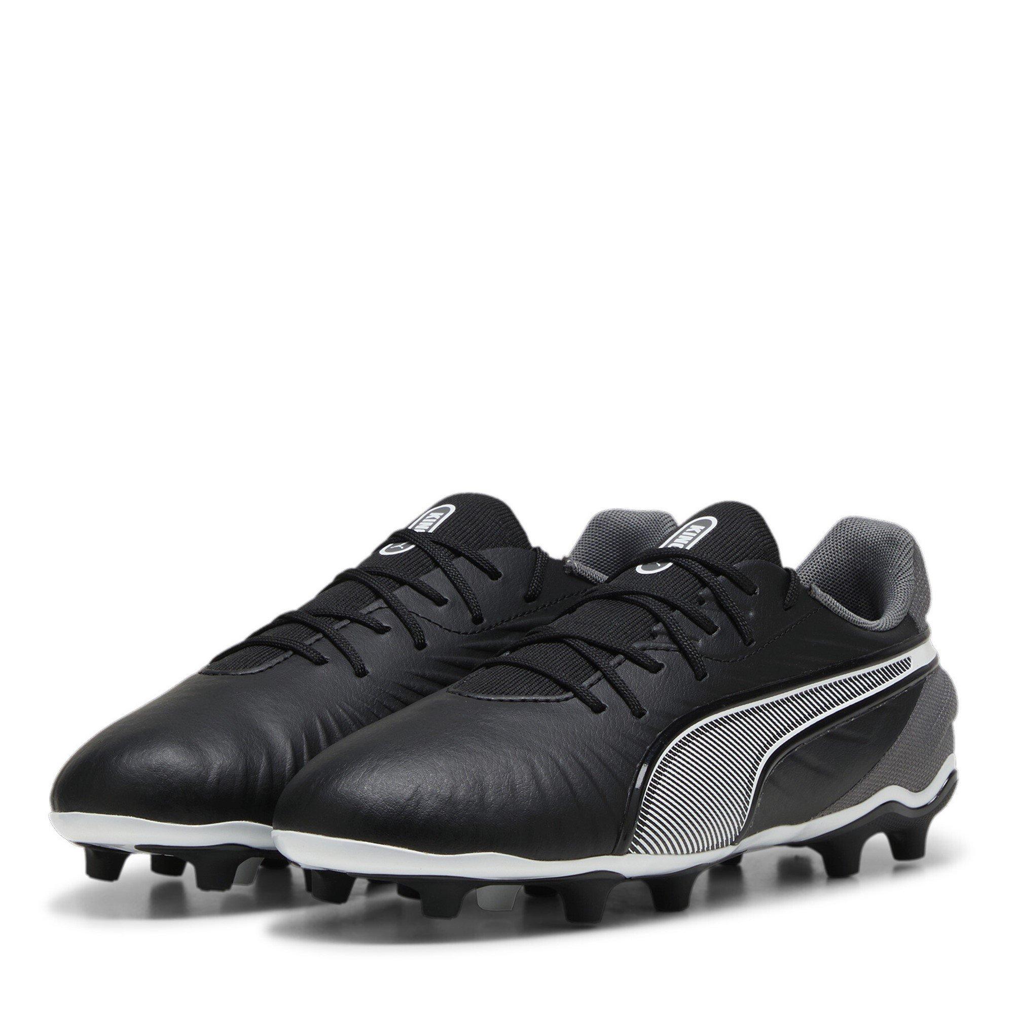 Black/White - Puma - Kids PUMA King Match Firm Ground Football Boots - 1