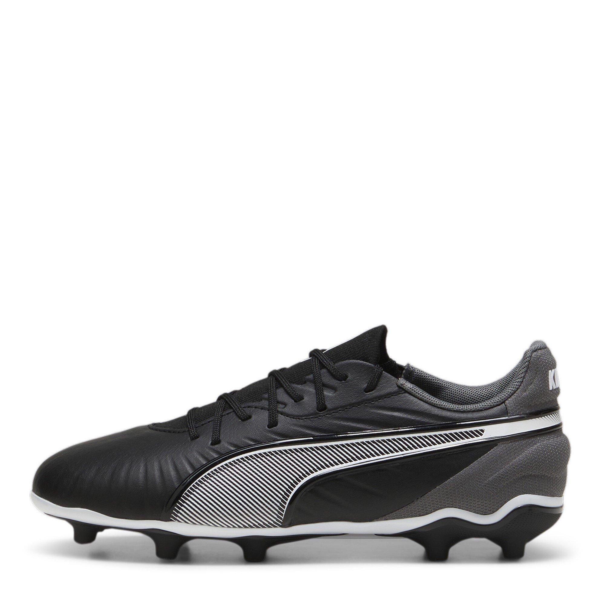 Schwarz/Weiß - Puma - Kids PUMA King Match Firm Ground Football Boots - 2