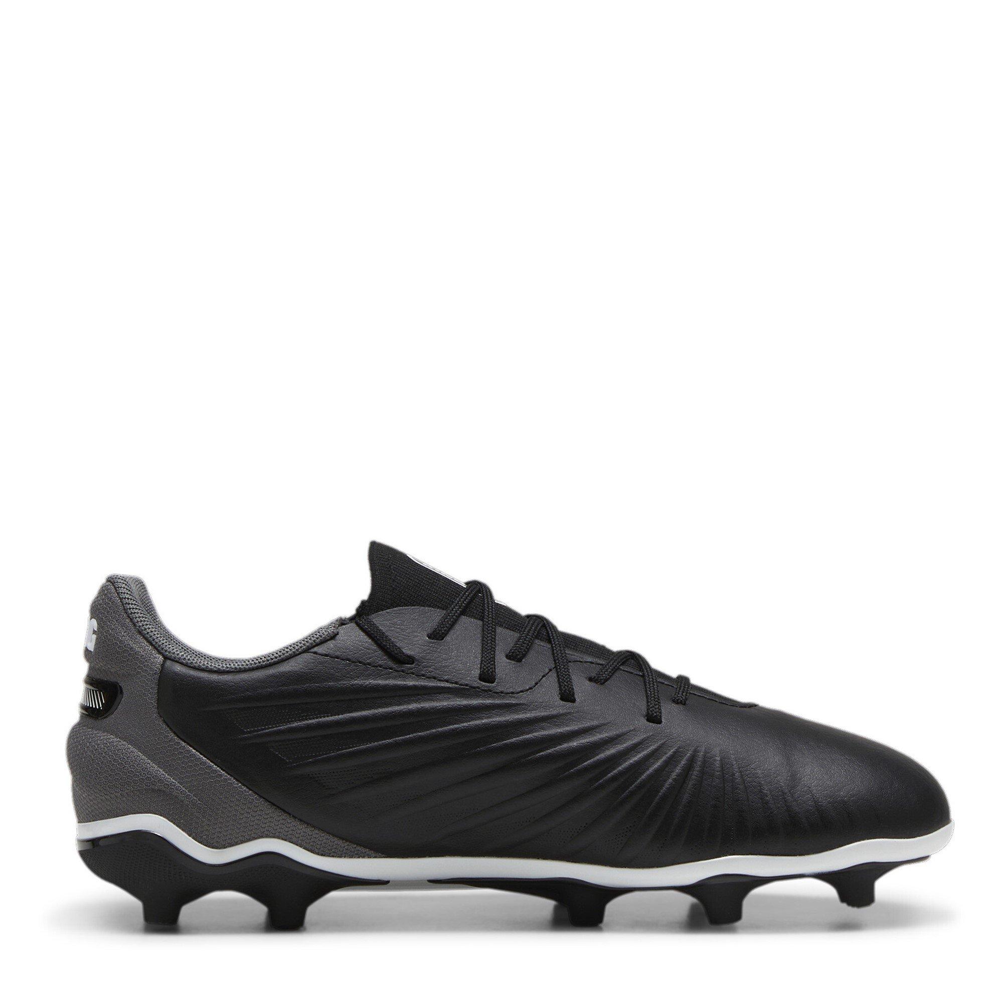 Schwarz/Weiß - Puma - Kids PUMA King Match Firm Ground Football Boots - 4