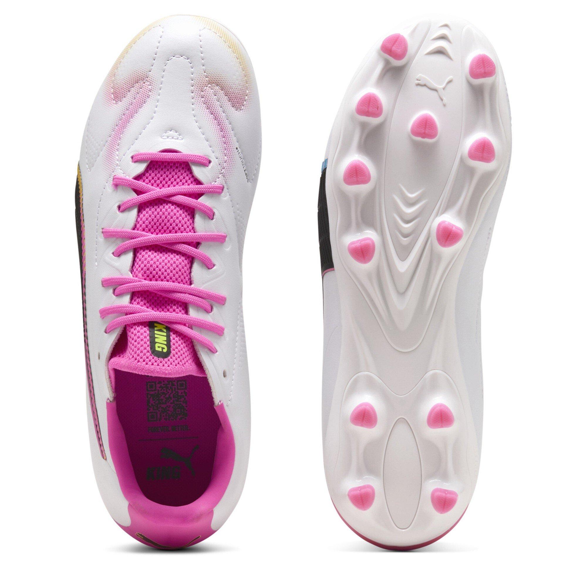 Poison Pink - Puma - Kids PUMA King Match Firm Ground Football Boots - 3
