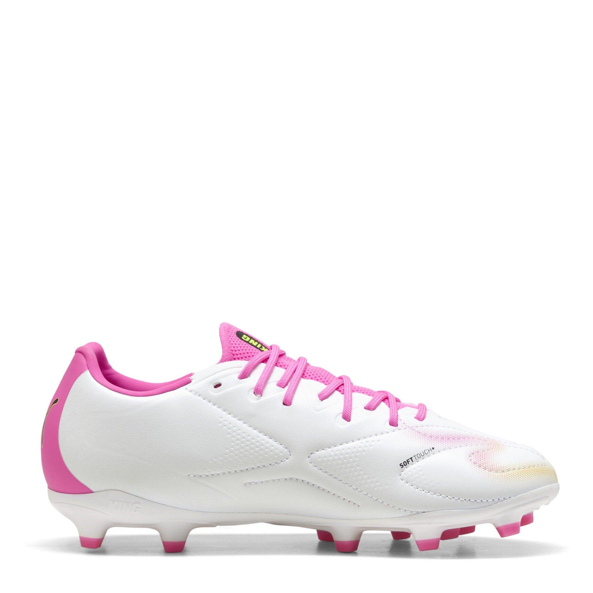 Poison Pink - Puma - Kids PUMA King Match Firm Ground Football Boots - 4