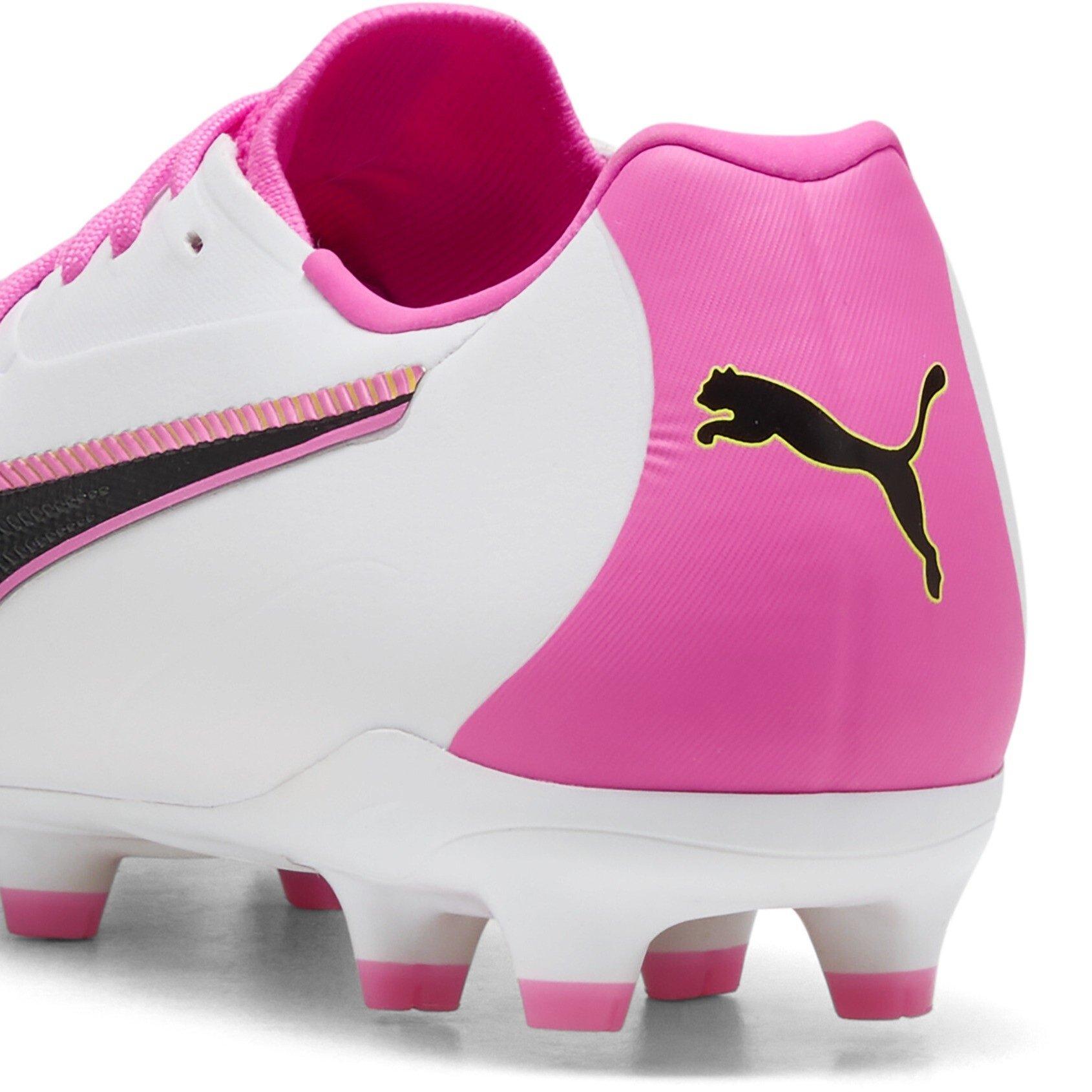 Poison Pink - Puma - Kids PUMA King Match Firm Ground Football Boots - 5