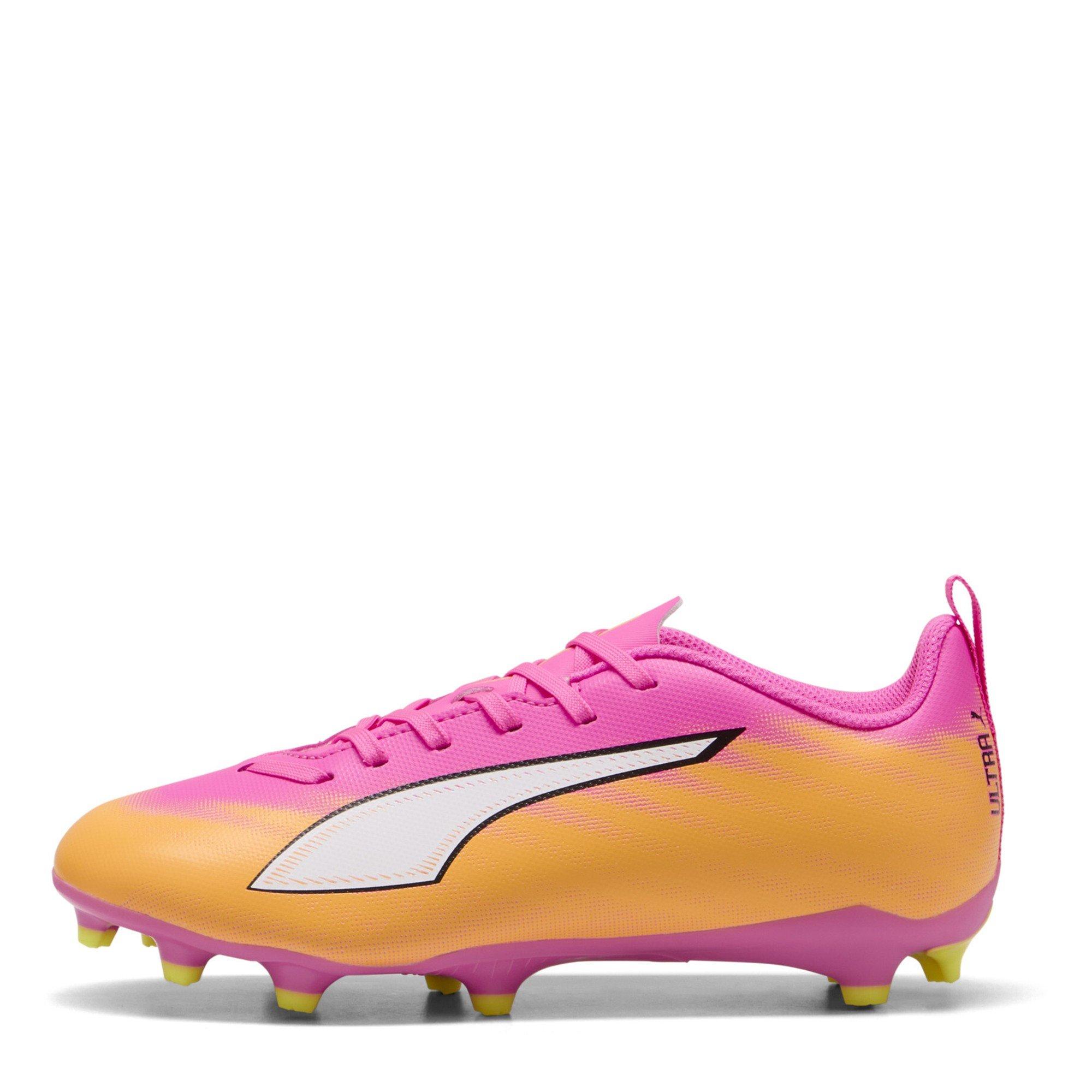 Poison Pink - Puma - Kids PUMA Ultra 5 Play Firm Ground Football Boots - 2