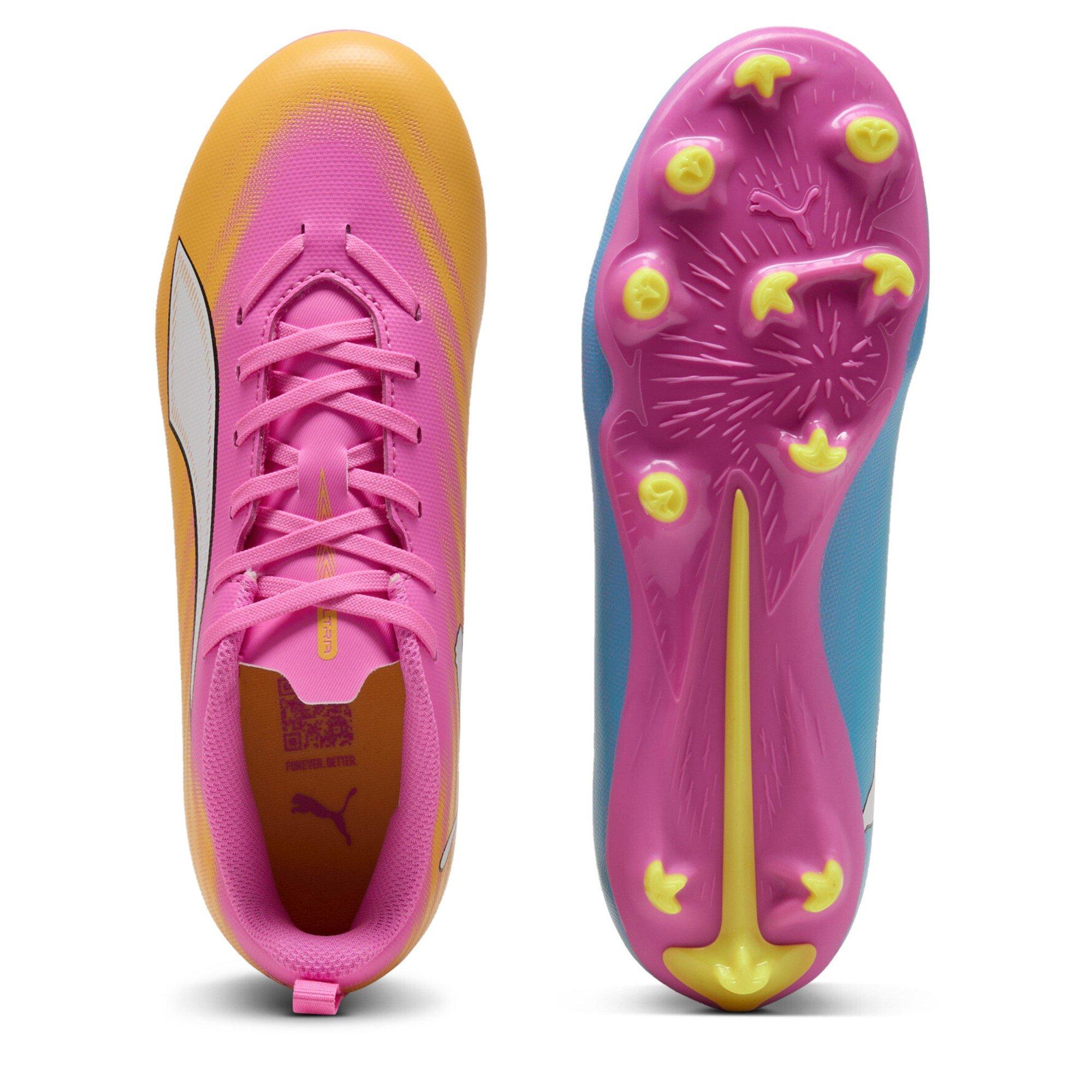 Poison Pink - Puma - Kids PUMA Ultra 5 Play Firm Ground Football Boots - 3