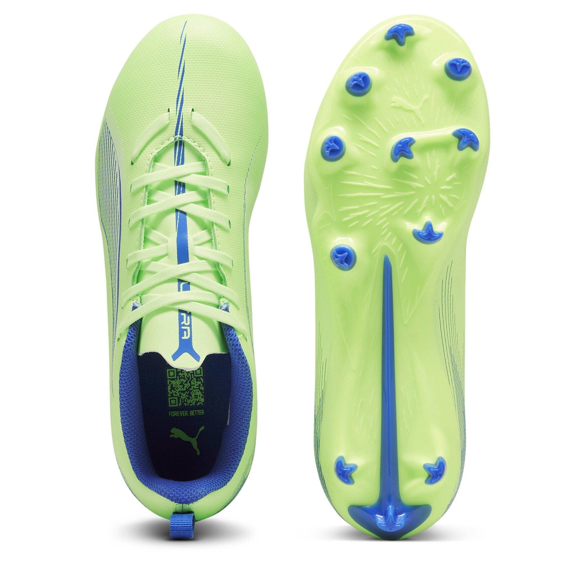Verde/Branco/Azul - Puma - PUMA Ultra 5 Play Firm Ground Football Boots - 3
