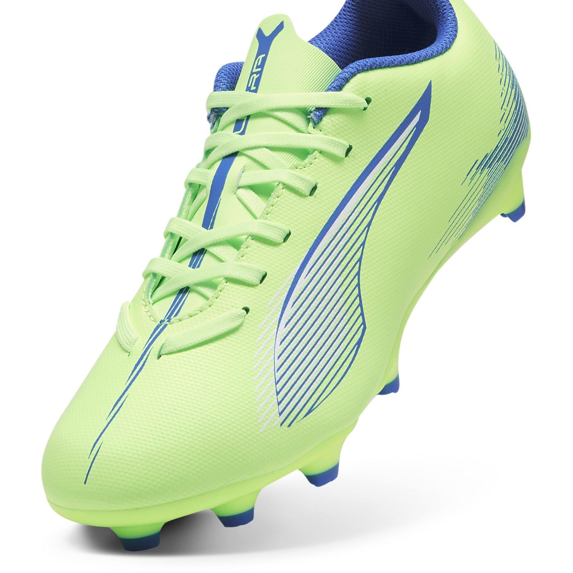 Verde/Branco/Azul - Puma - PUMA Ultra 5 Play Firm Ground Football Boots - 6