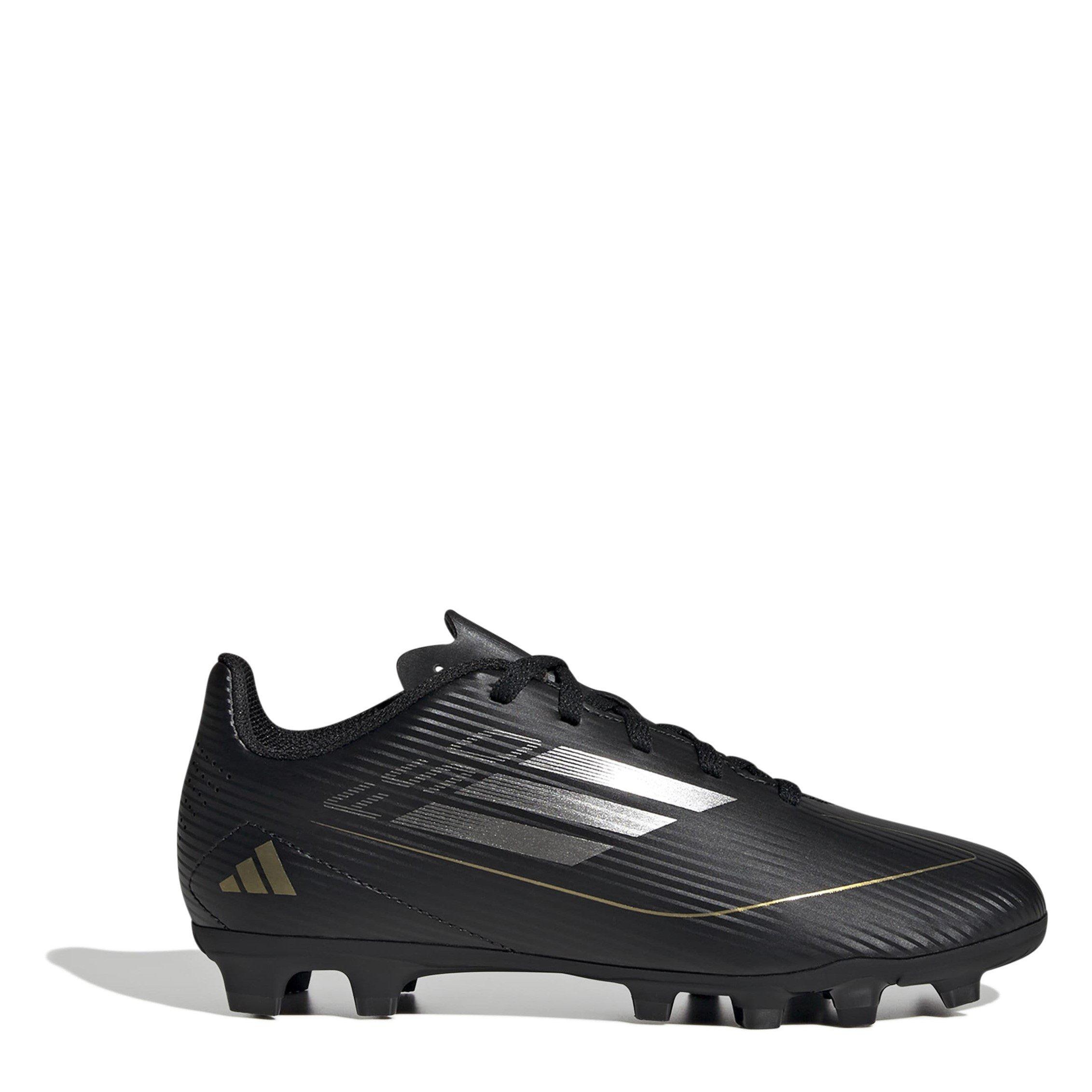 Black/Silver - adidas - F50 Club Juniors Firm Ground Football Boots - 1