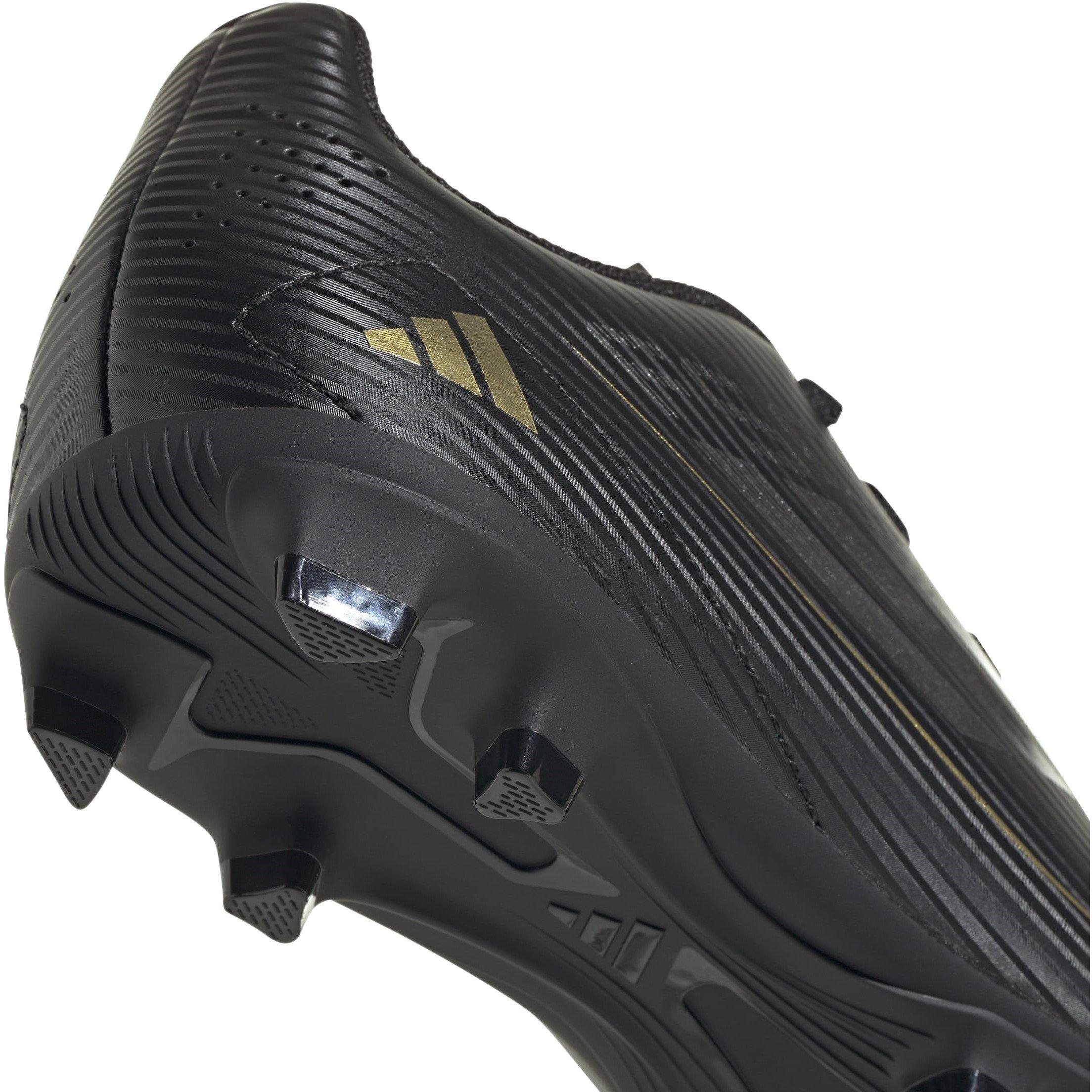 Negro/Plata - adidas - F50 Club Juniors Firm Ground Football Boots - 7