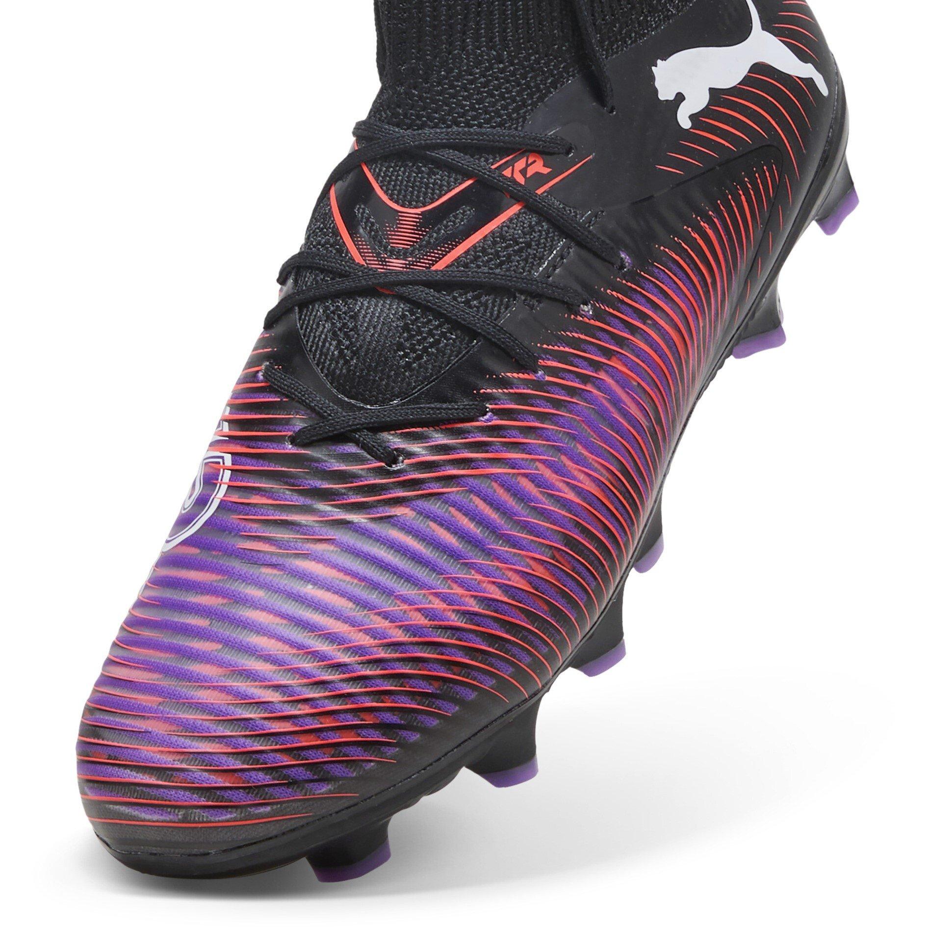 Black/Purple - Puma - Future 8 Pro Junior Artificial Ground Football Boots - 6