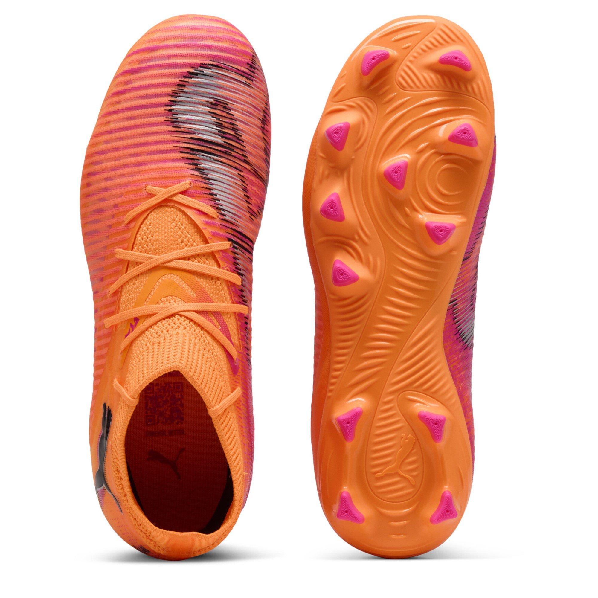 Orange/Black - Puma - Future 8 Pro Junior Artificial Ground Football Boots - 3