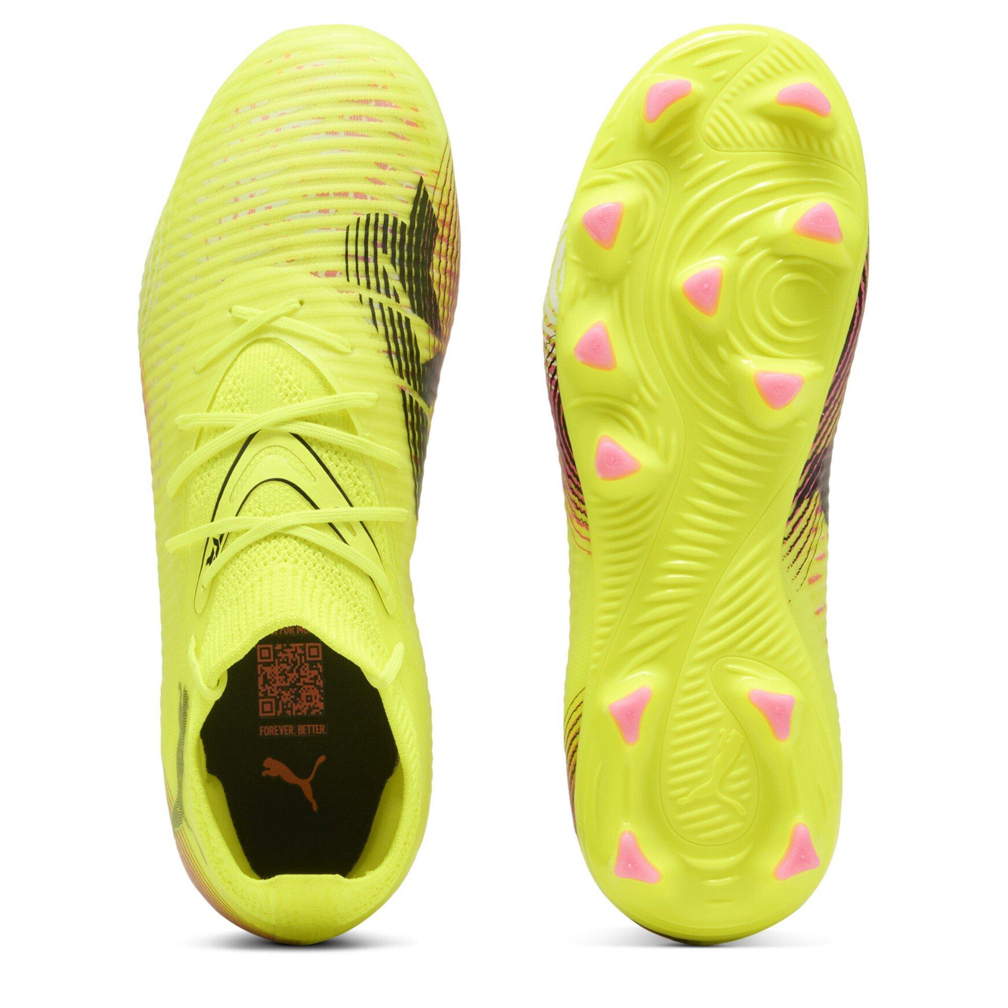 Yellow/Black - Puma - Future 8 Pro Junior Artificial Ground Football Boots - 3