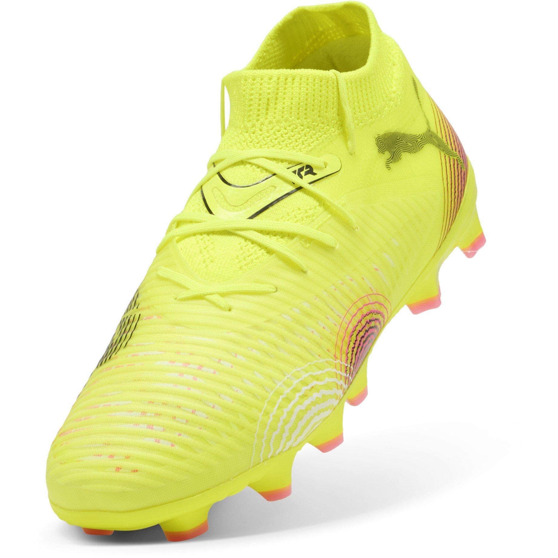 Yellow/Black - Puma - Future 8 Pro Junior Artificial Ground Football Boots - 6