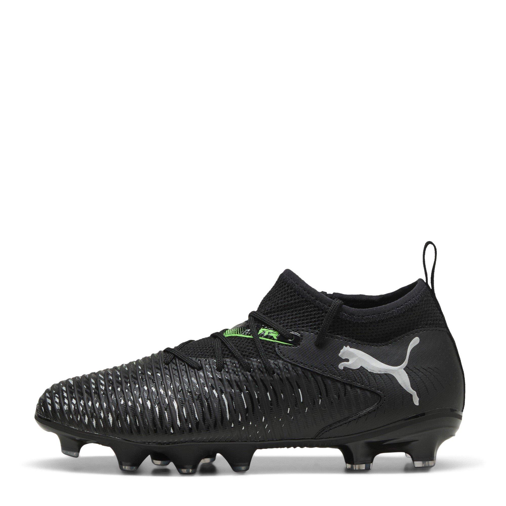 Black/Green - Puma - Future 8 Match Artificial Ground Football Boots Juniors - 2