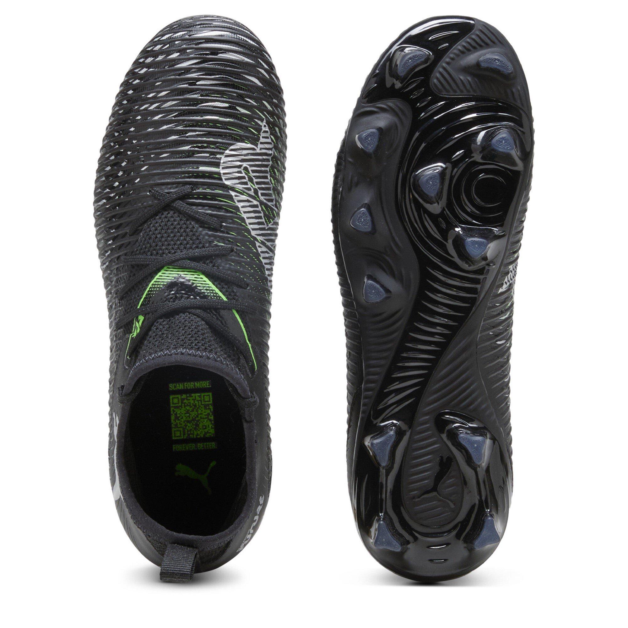 Black/Green - Puma - Future 8 Match Artificial Ground Football Boots Juniors - 3