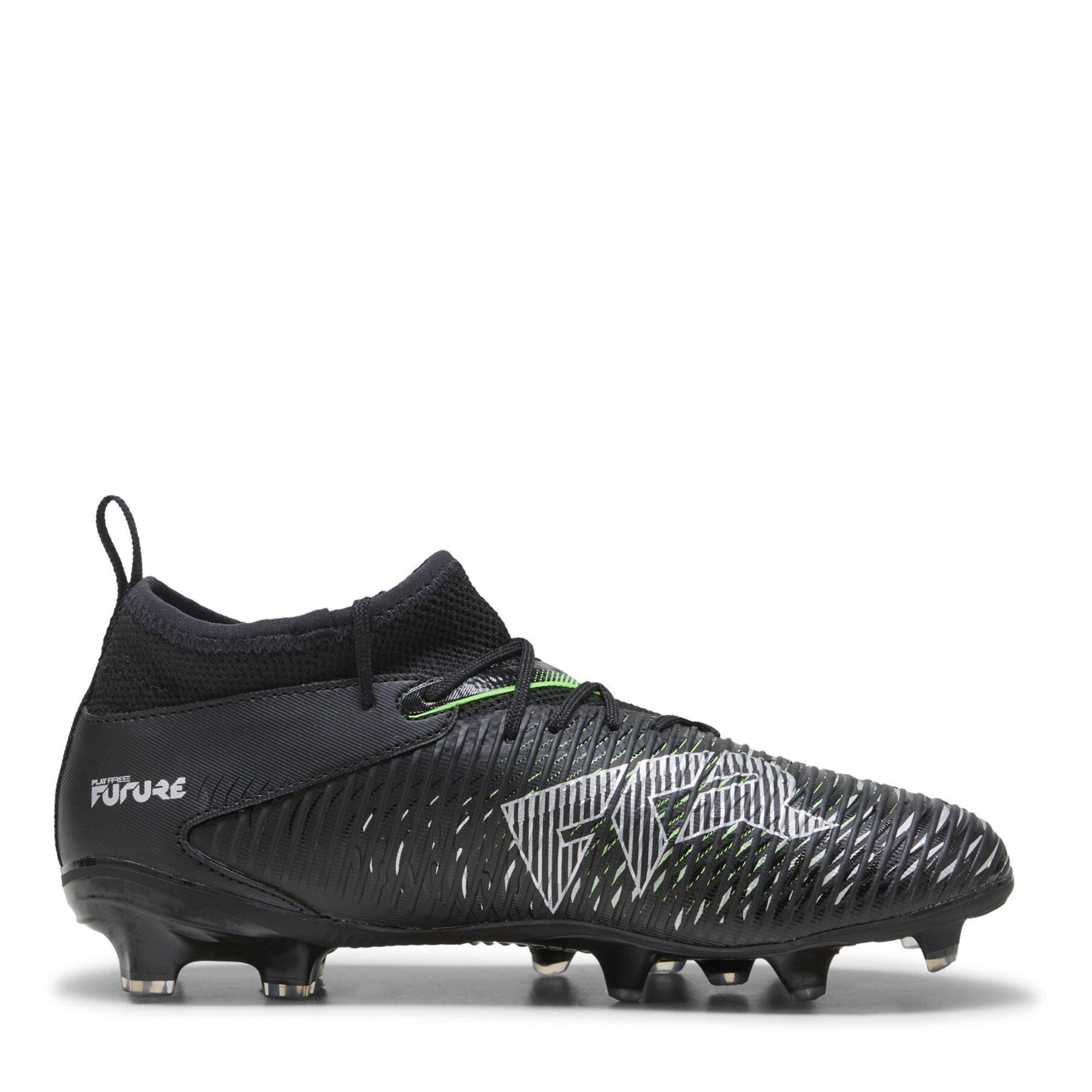 Black/Green - Puma - Future 8 Match Artificial Ground Football Boots Juniors - 4