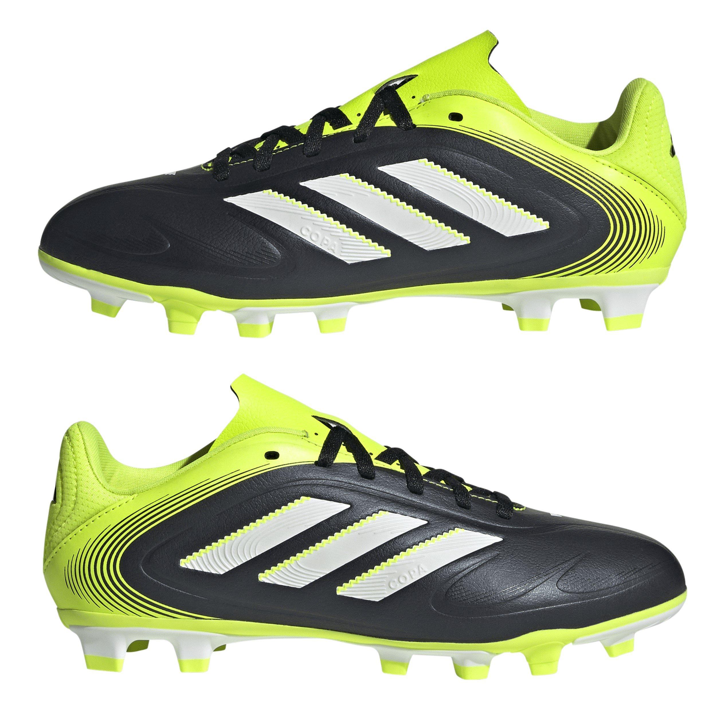 Blk/White/Lemon - adidas - Copa Pure 3 Club Juniors Firm Ground Football Boots - 9