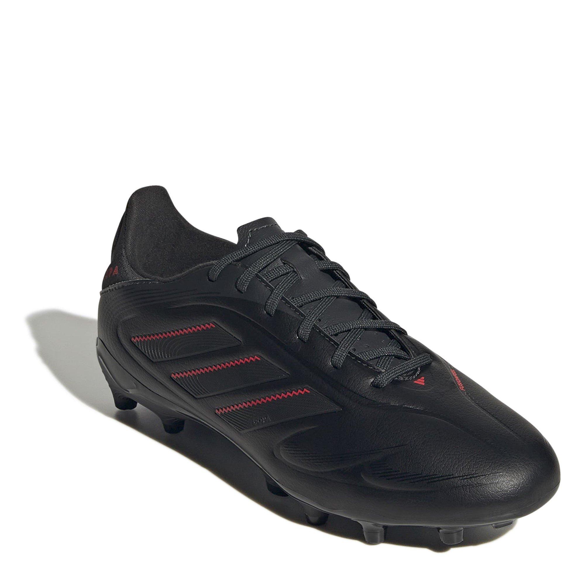 Schwarz/Grau - adidas - Copa Pure 3 League Juniors Firm Ground Football Boots - 3