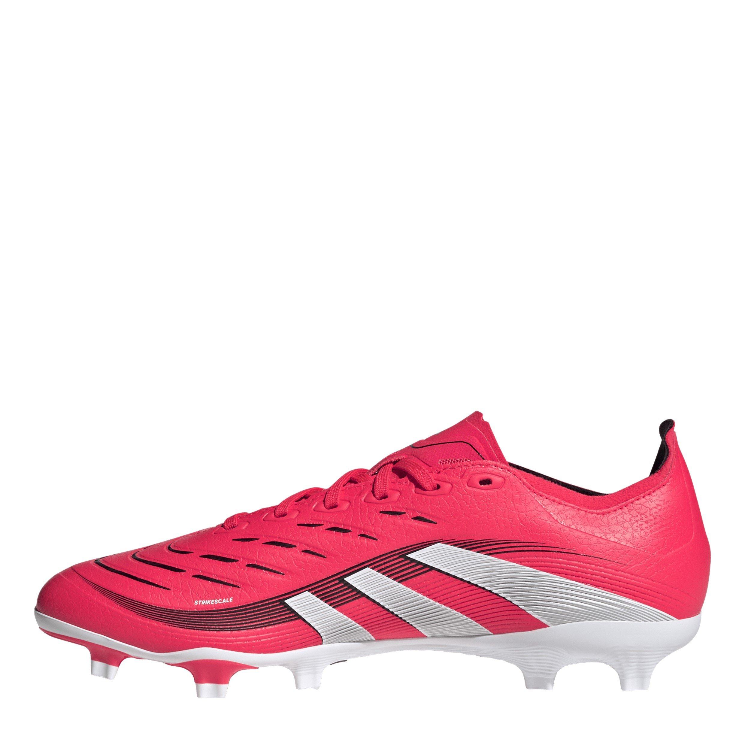 Lucid Red/Ftwr - adidas - Unisex Kids Pred Large MG Firm Ground Football Boots - 2