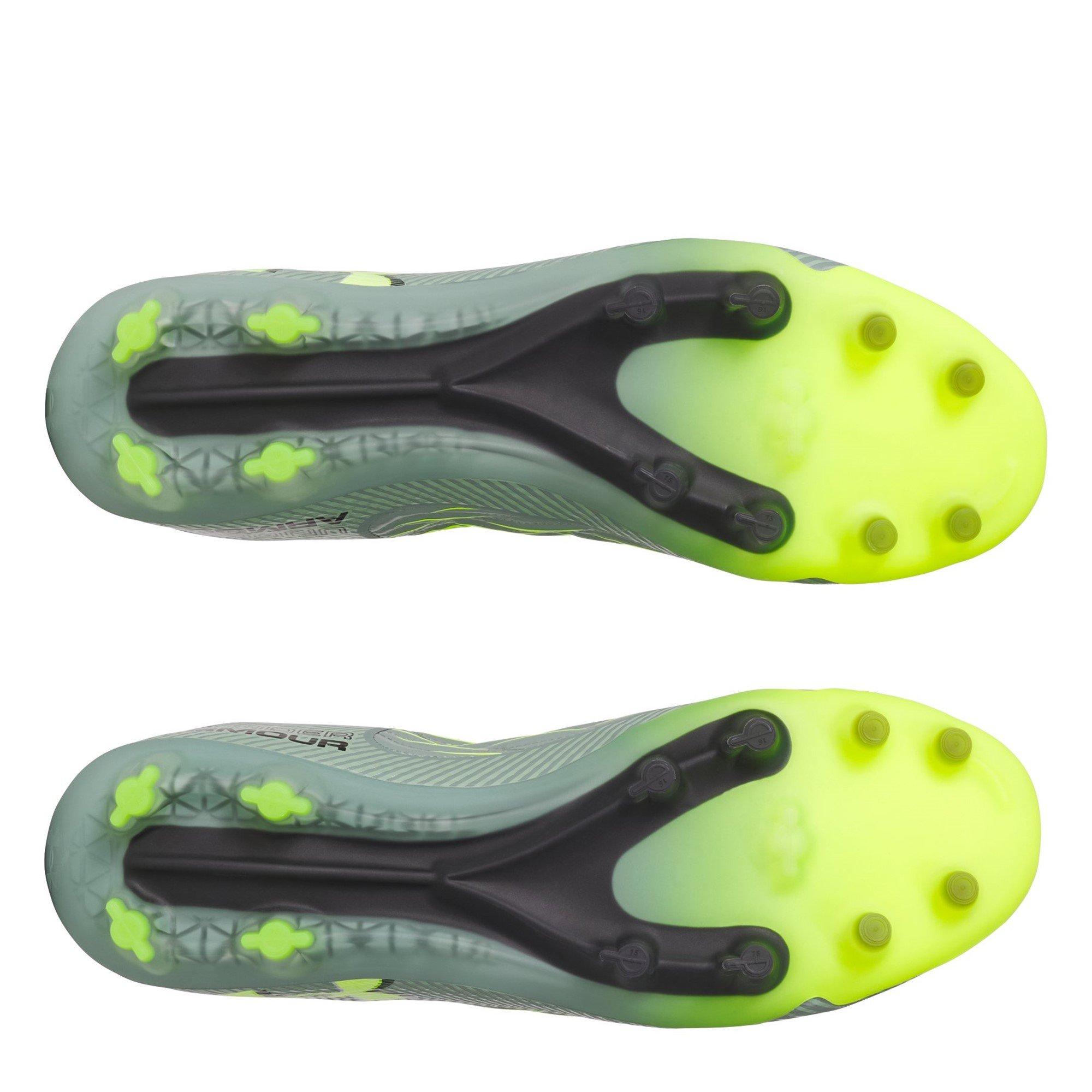 Verde - Under Armour - Kids' Magnet Elite Firm Ground Football Boots - 3