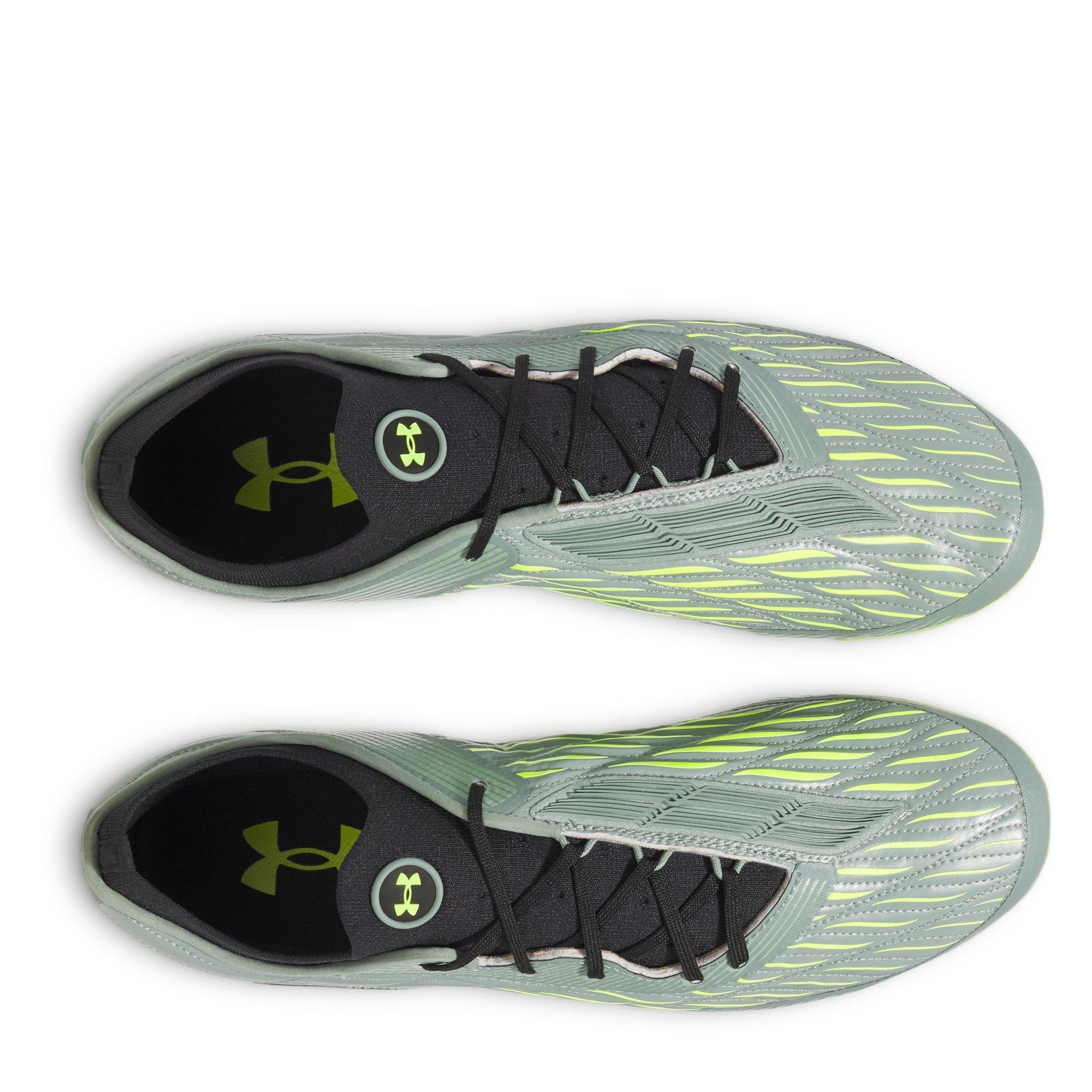 Verde - Under Armour - Kids' Magnet Elite Firm Ground Football Boots - 4