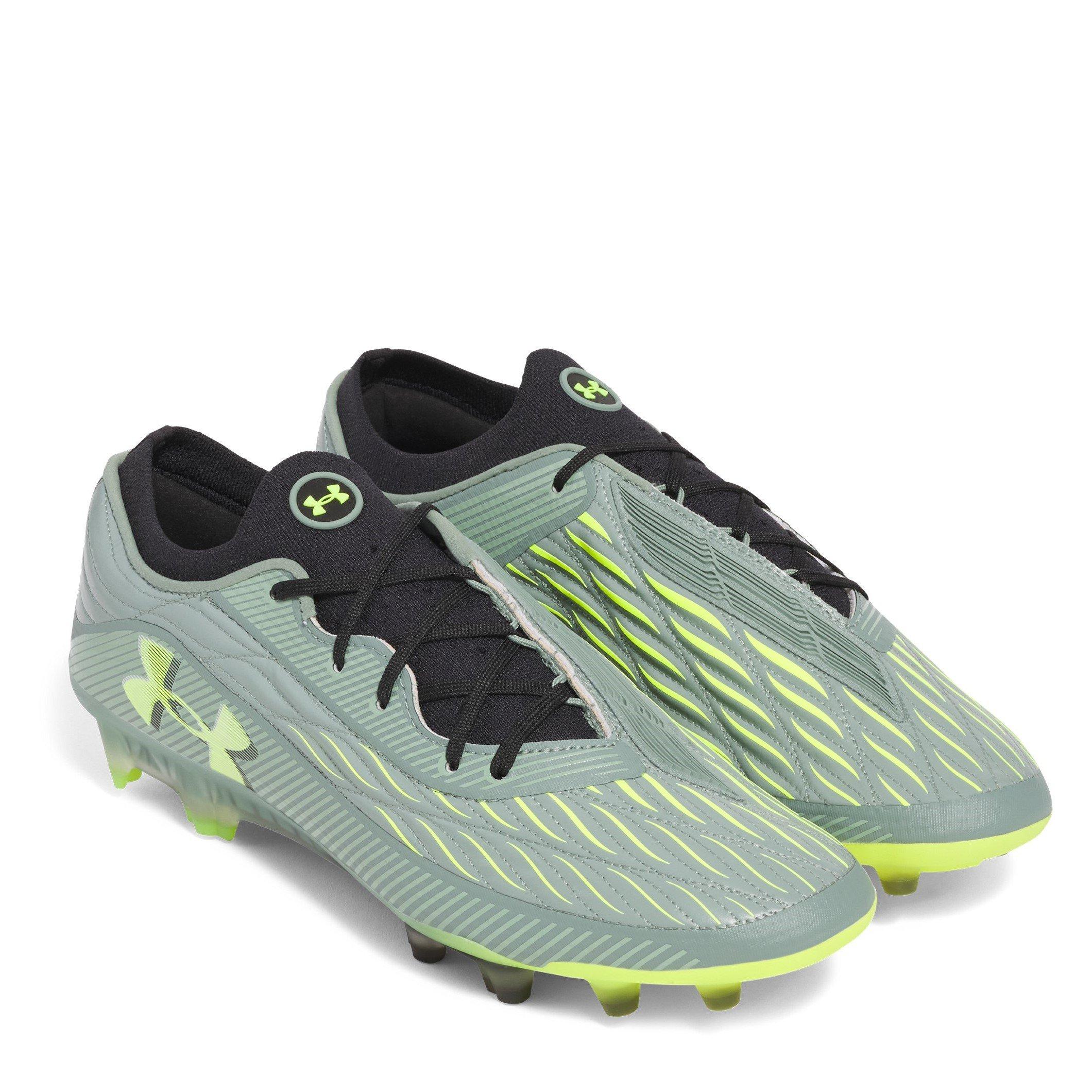 Verde - Under Armour - Kids' Magnet Elite Firm Ground Football Boots - 5