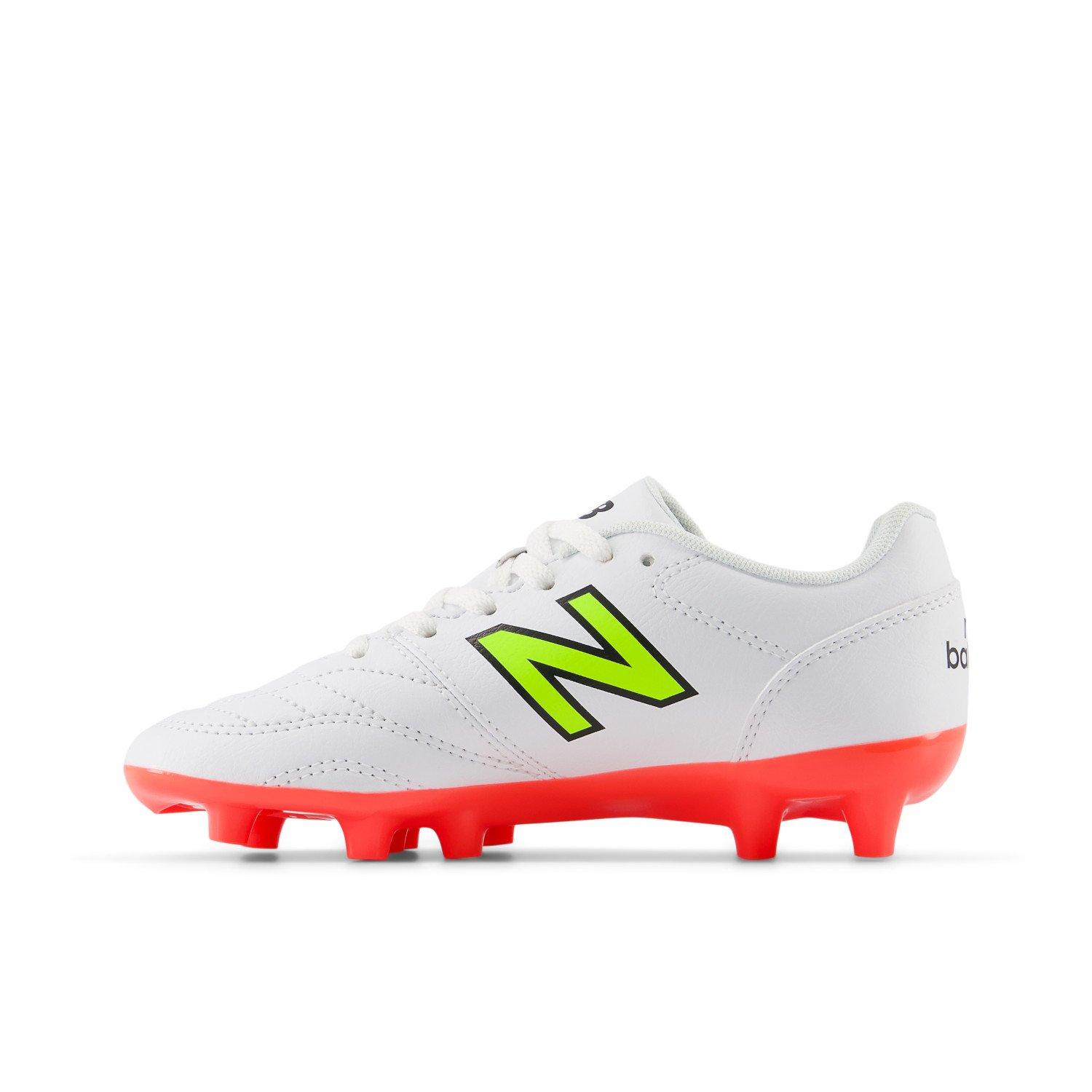 Bijelo/Volt - New Balance - 442 V2 Academy Juniors Firm Ground Football Boots - 2