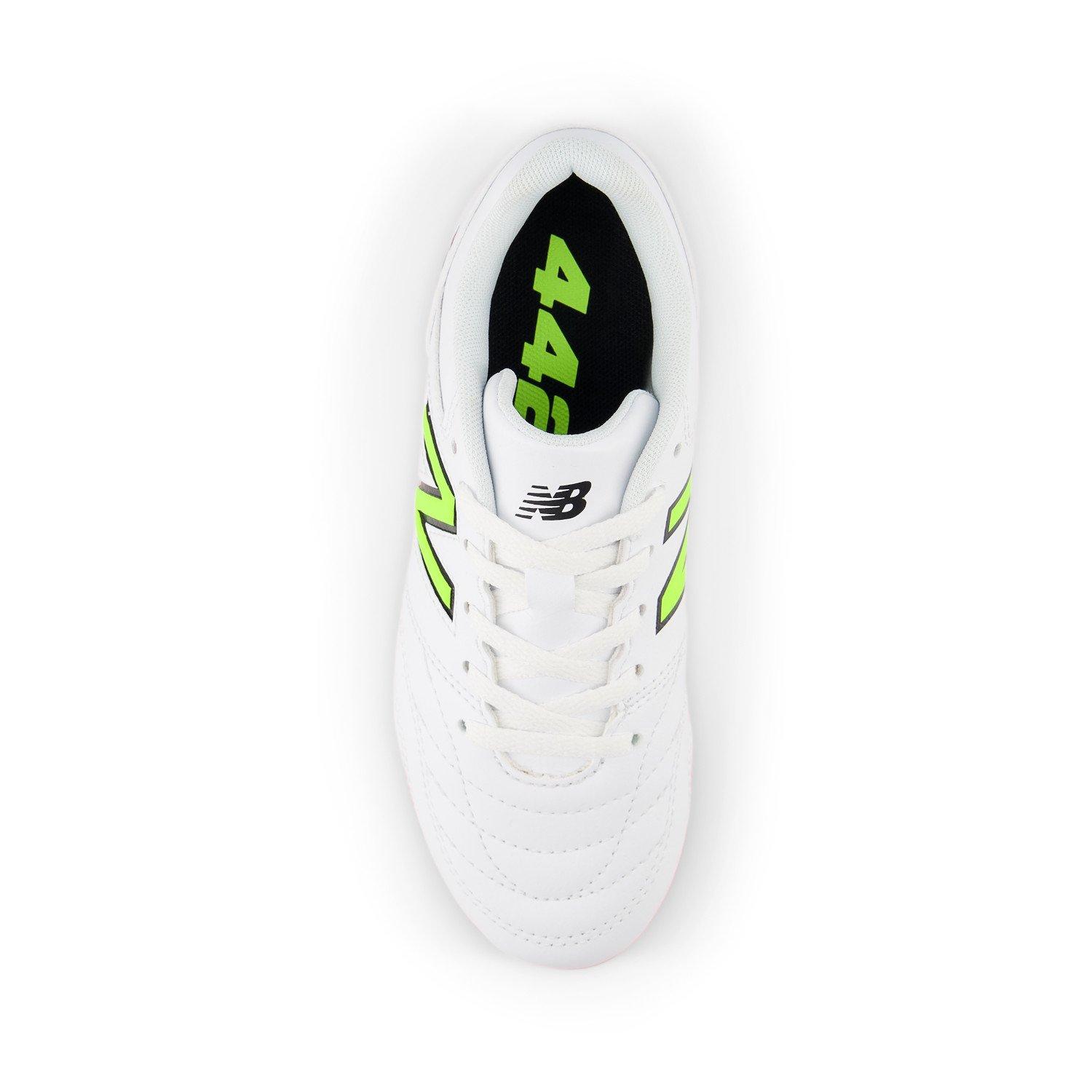 Bijelo/Volt - New Balance - 442 V2 Academy Juniors Firm Ground Football Boots - 3