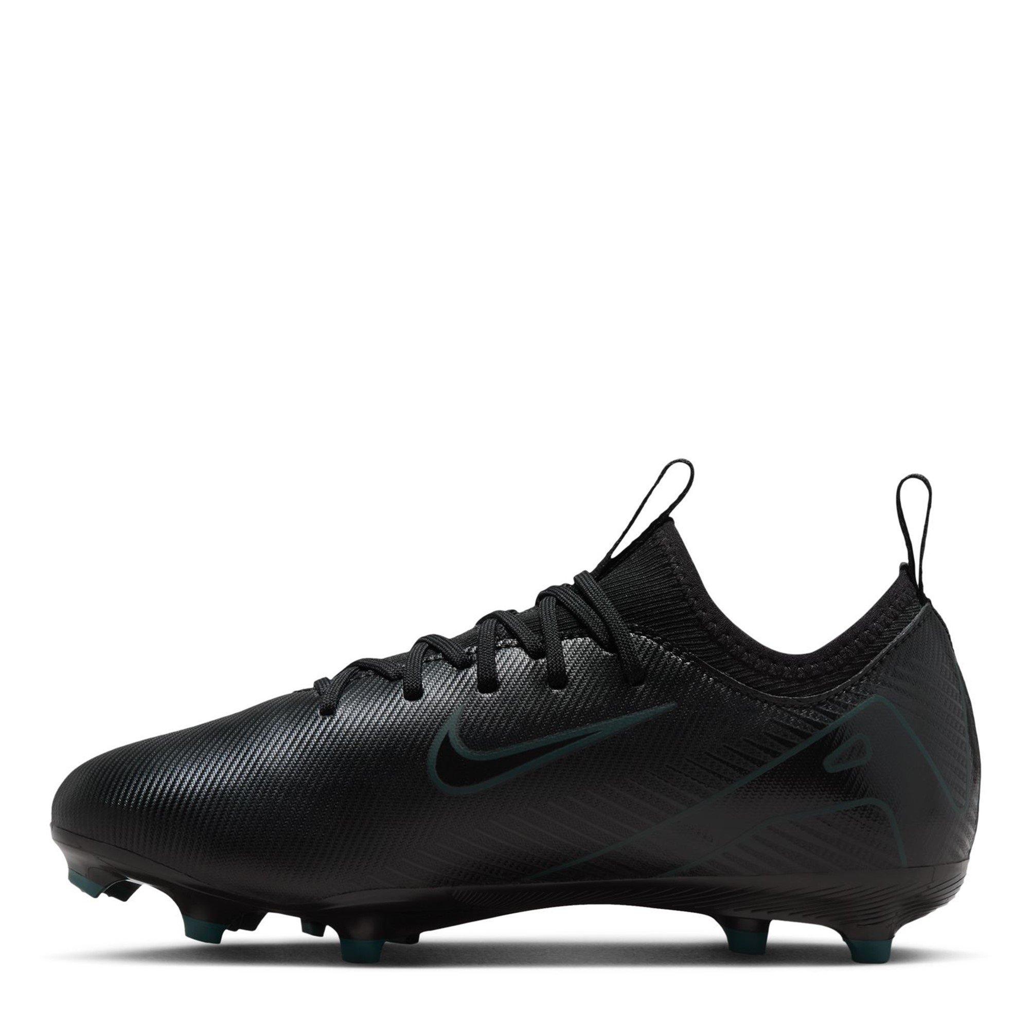 Negro/Verde - Nike - Zoom Mercurial Vapor 16 Juniors Firm Ground Football Boots - 2