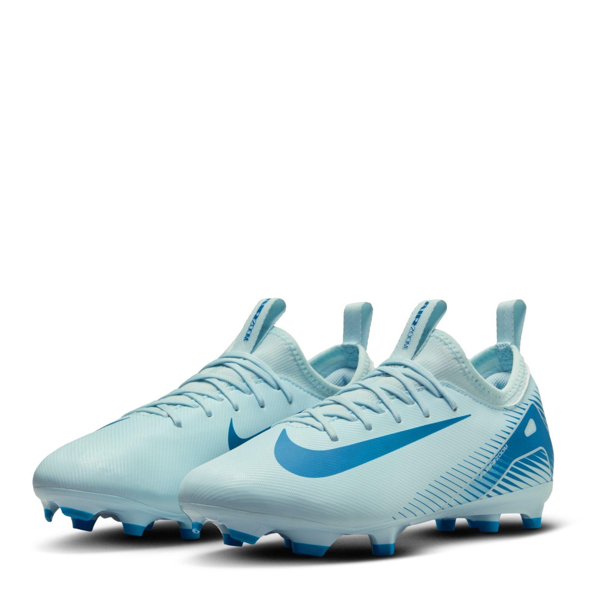 Blue/Baltic - Nike - Zoom Mercurial Vapor 16 Juniors Firm Ground Football Boots - 4