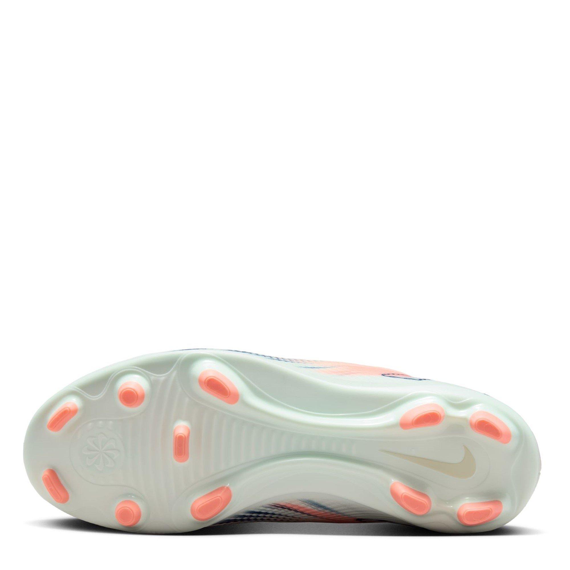 Green/White - Nike - Mercurial Superfly 10 Junior Firm Ground Football Boots - 3