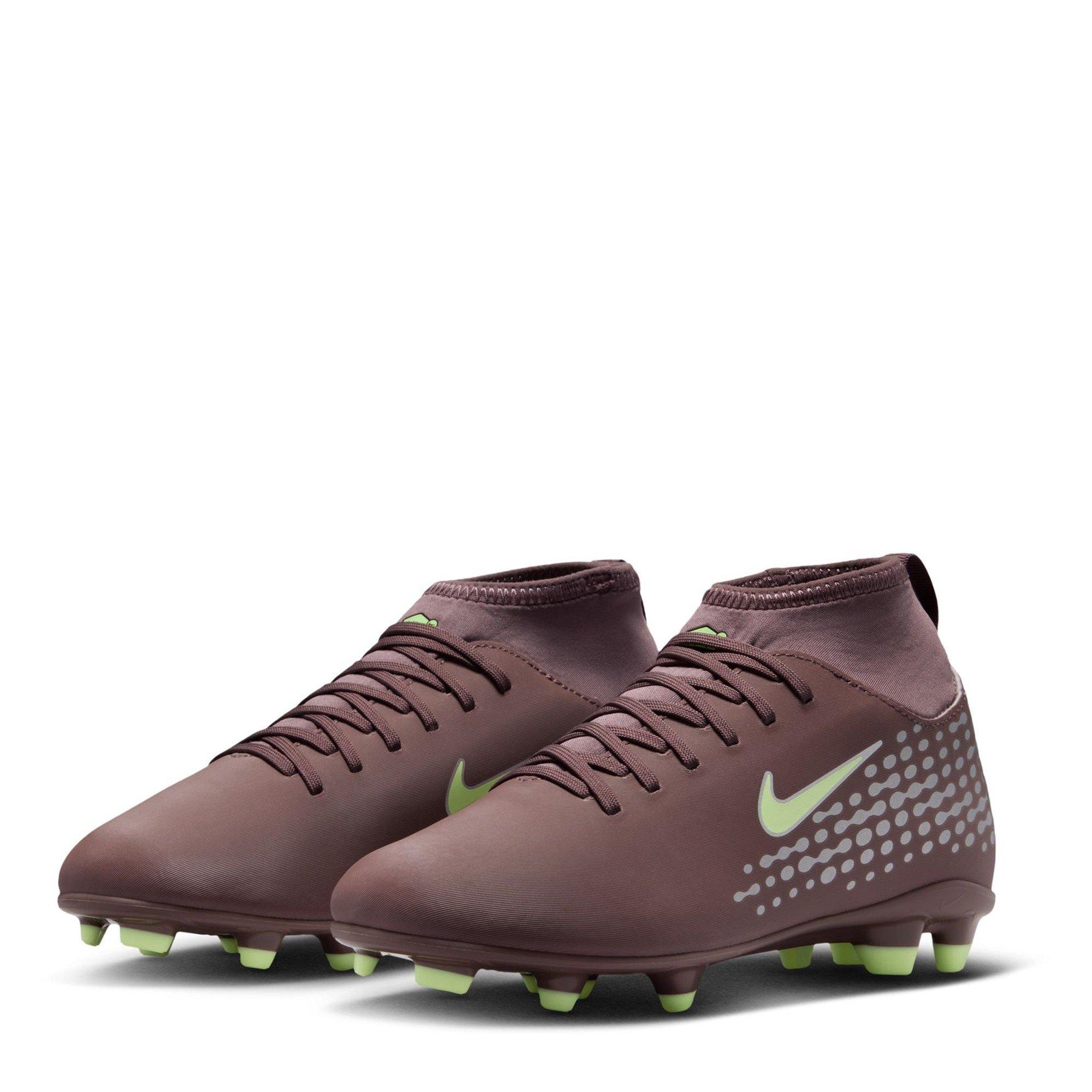 Plum/Silver - Nike - Mercurial Superfly 10 Junior Firm Ground Football Boots - 4