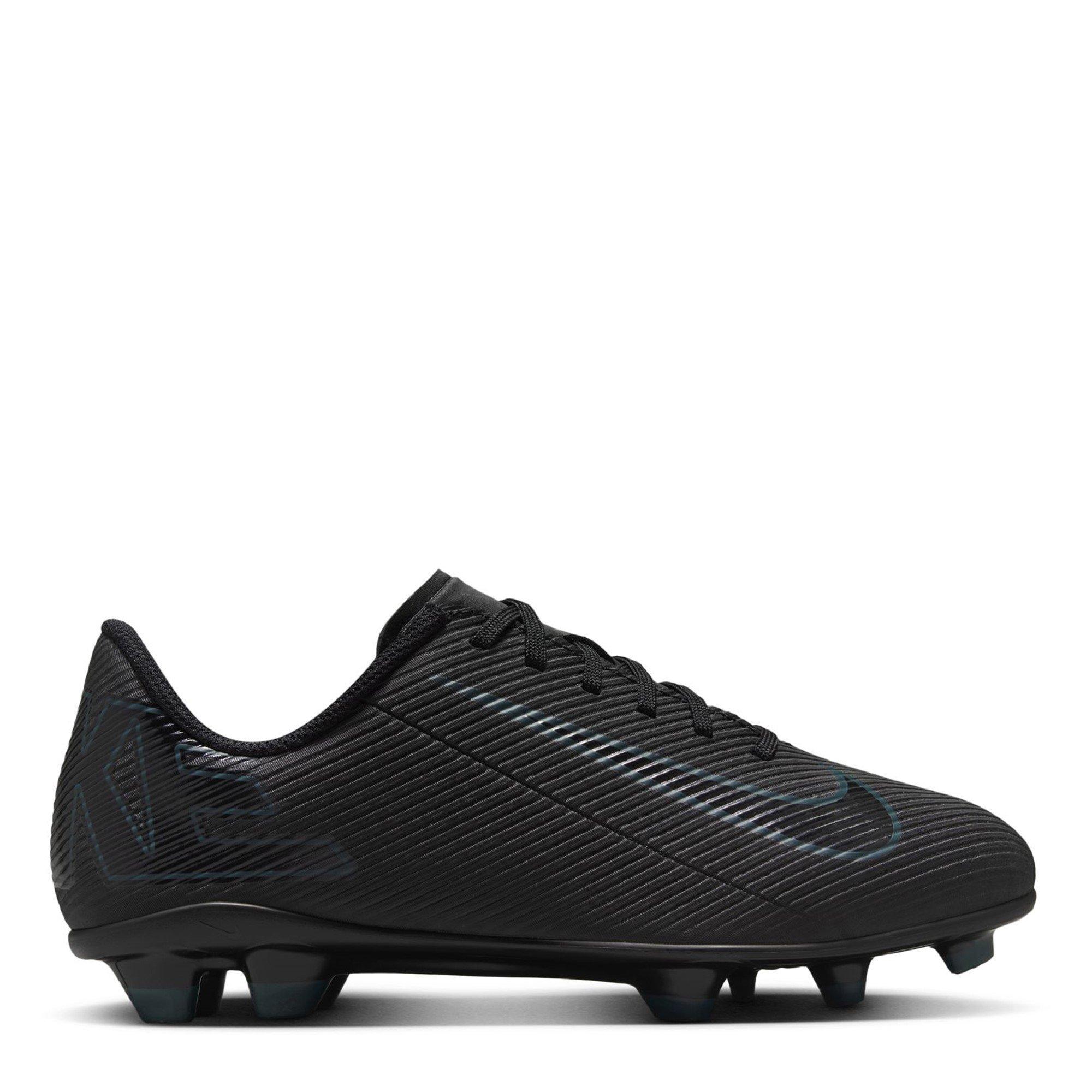 black mercurial cleats