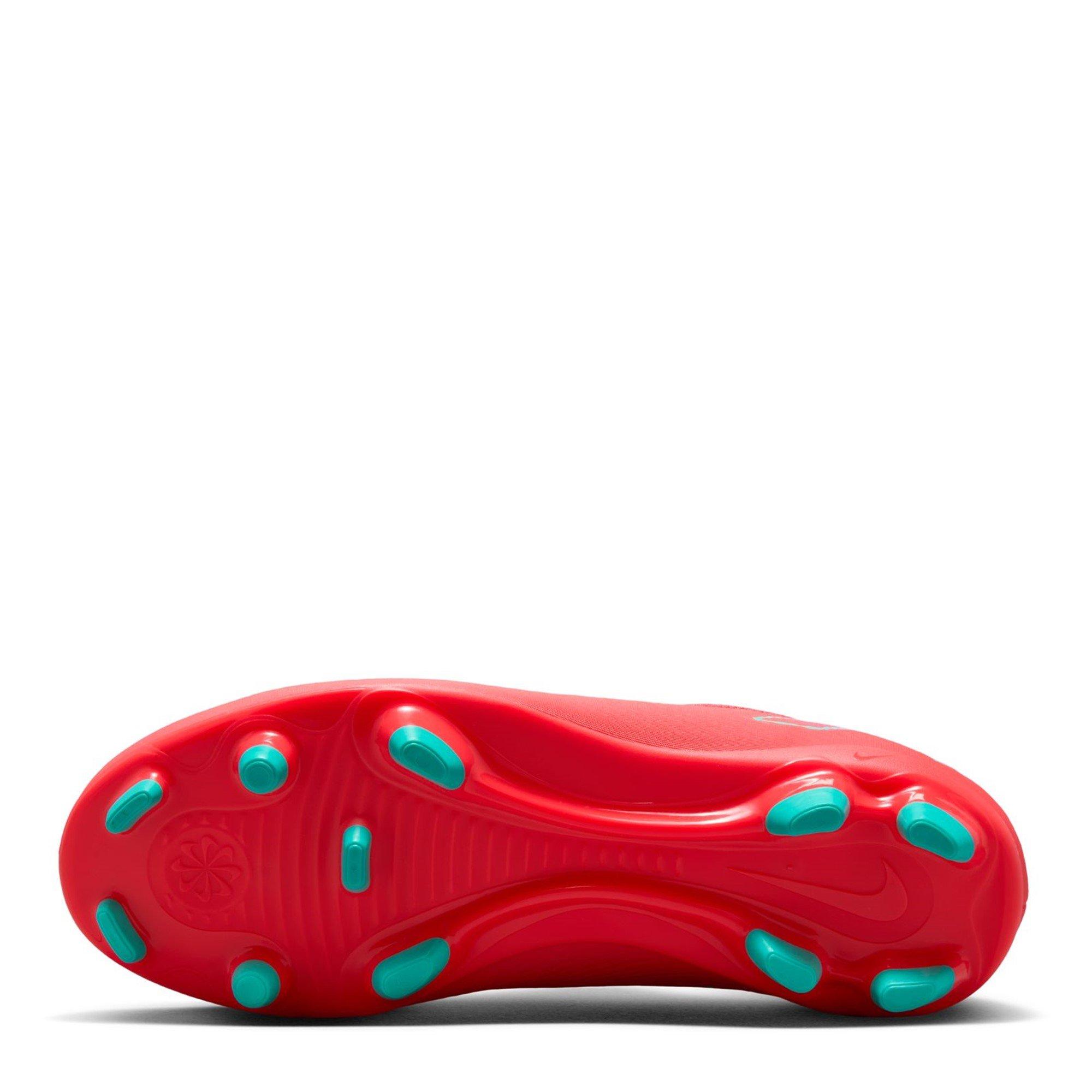 Rood/Groen - Nike - Mercurial Vapor 16 Club Juniors Firm Ground Football Boots - 3