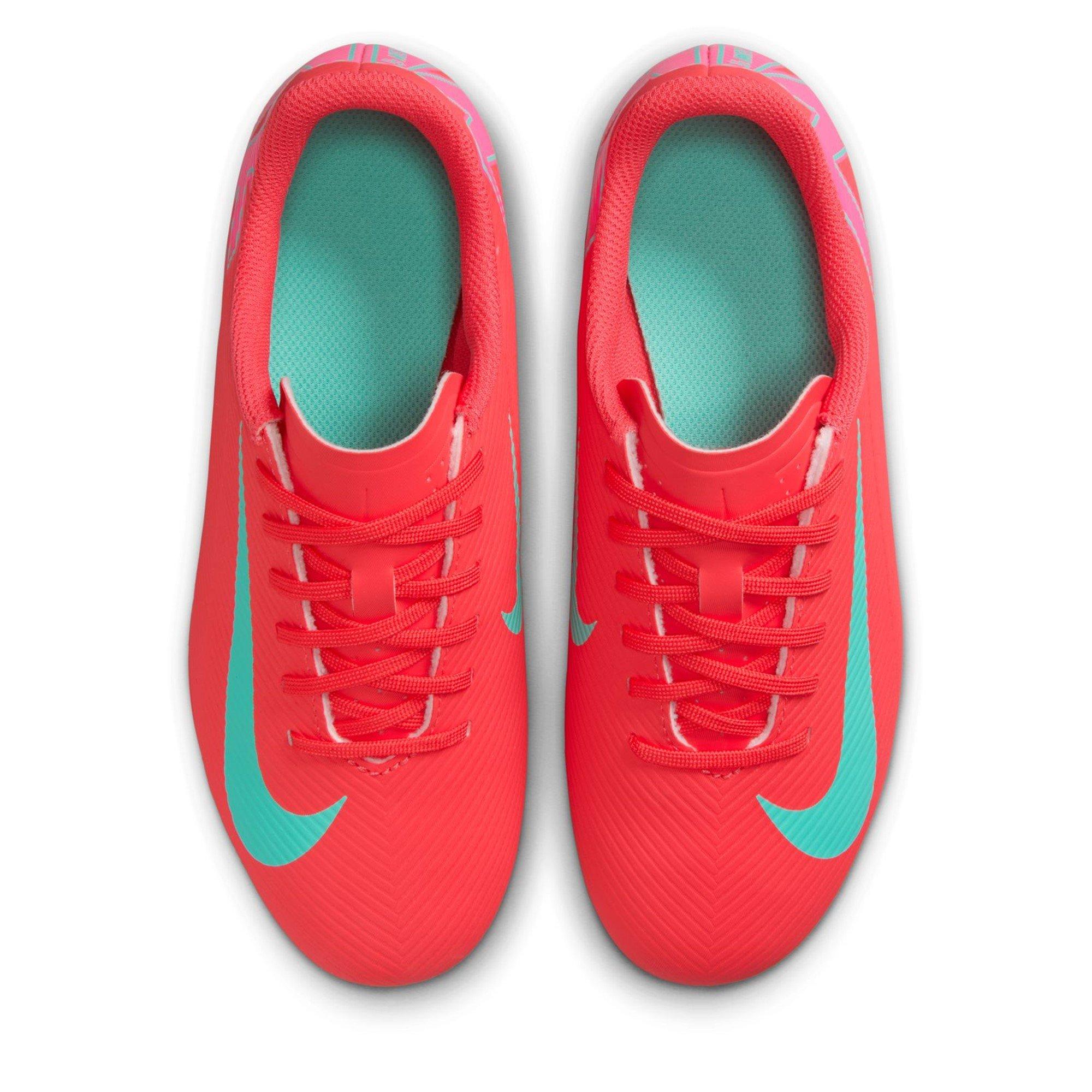 Rood/Groen - Nike - Mercurial Vapor 16 Club Juniors Firm Ground Football Boots - 6