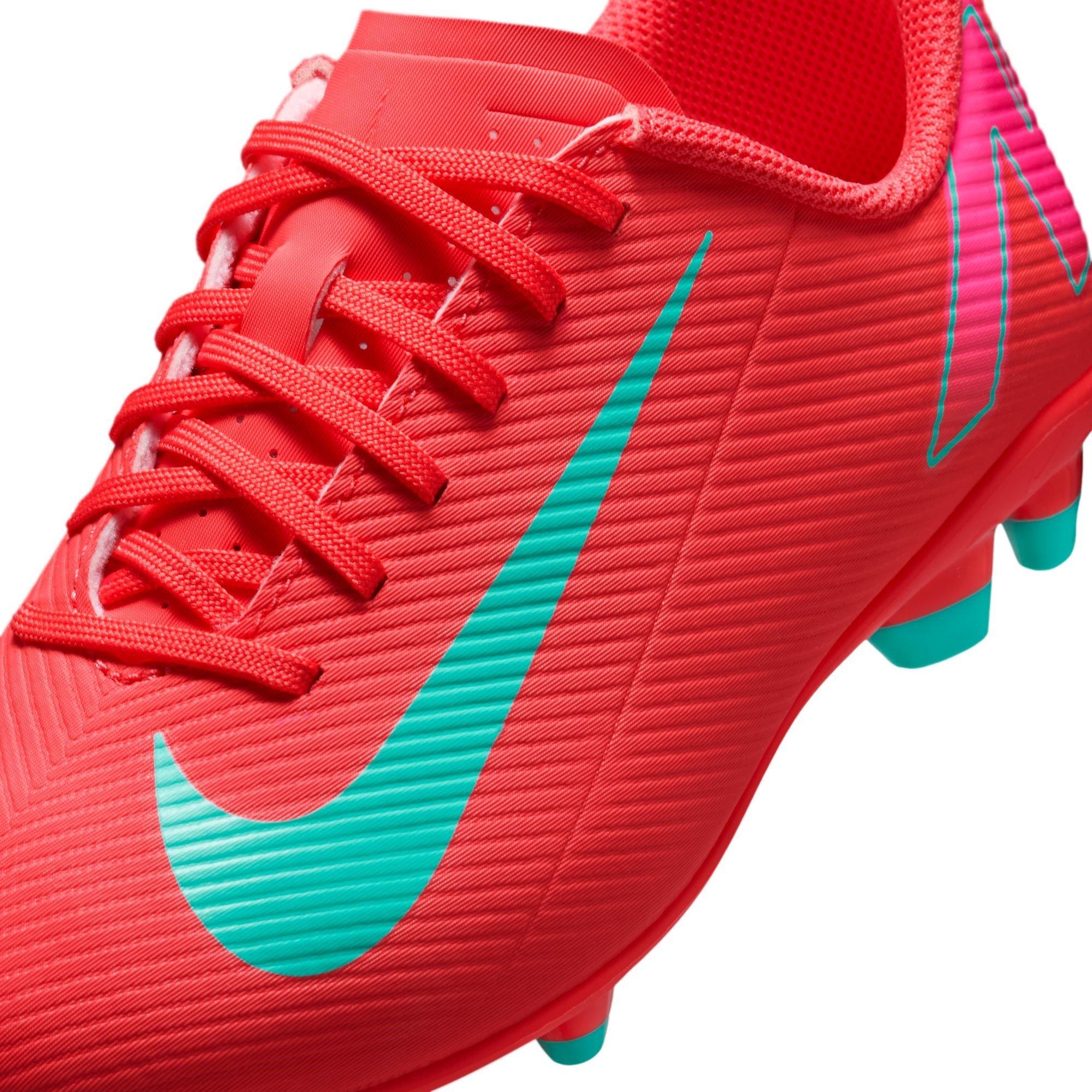 Rood/Groen - Nike - Mercurial Vapor 16 Club Juniors Firm Ground Football Boots - 7