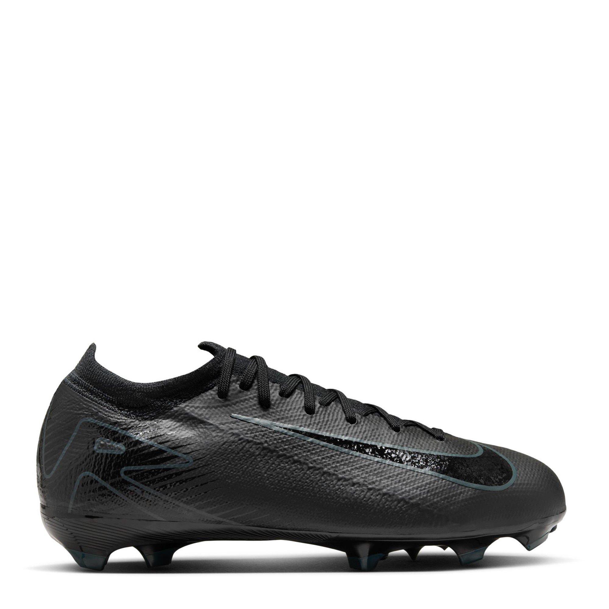 Black/Green - Nike - Mercurial Vapor 16 Pro Juniors Firm Ground Football Boots - 1
