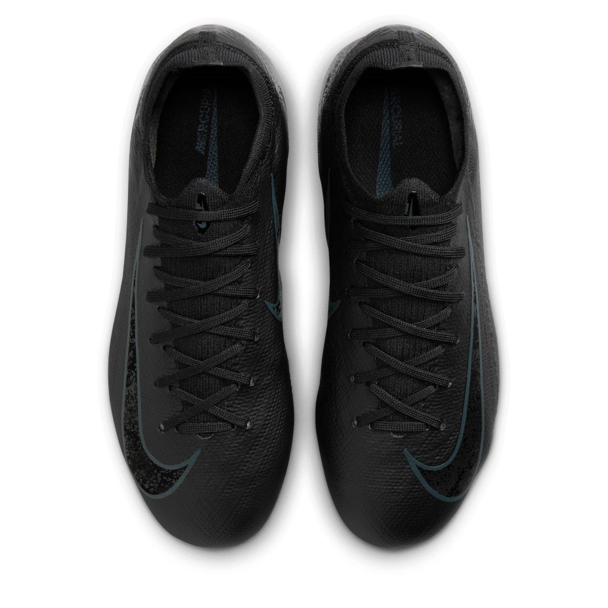 Black/Green - Nike - Mercurial Vapor 16 Pro Juniors Firm Ground Football Boots - 6