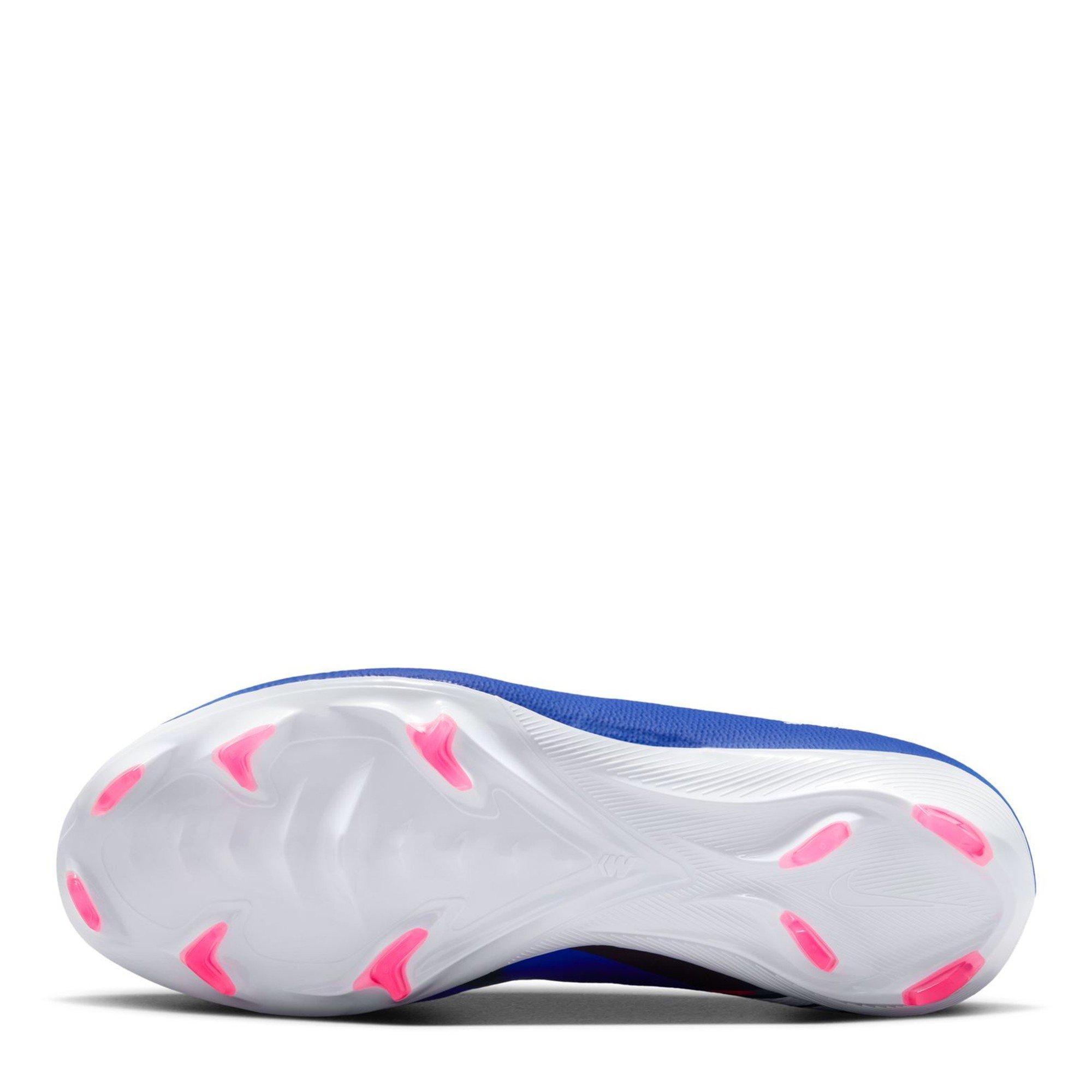 Blue/Wht/Pink - Nike - Mercurial Vapor 16 Pro Juniors Firm Ground Football Boots - 3