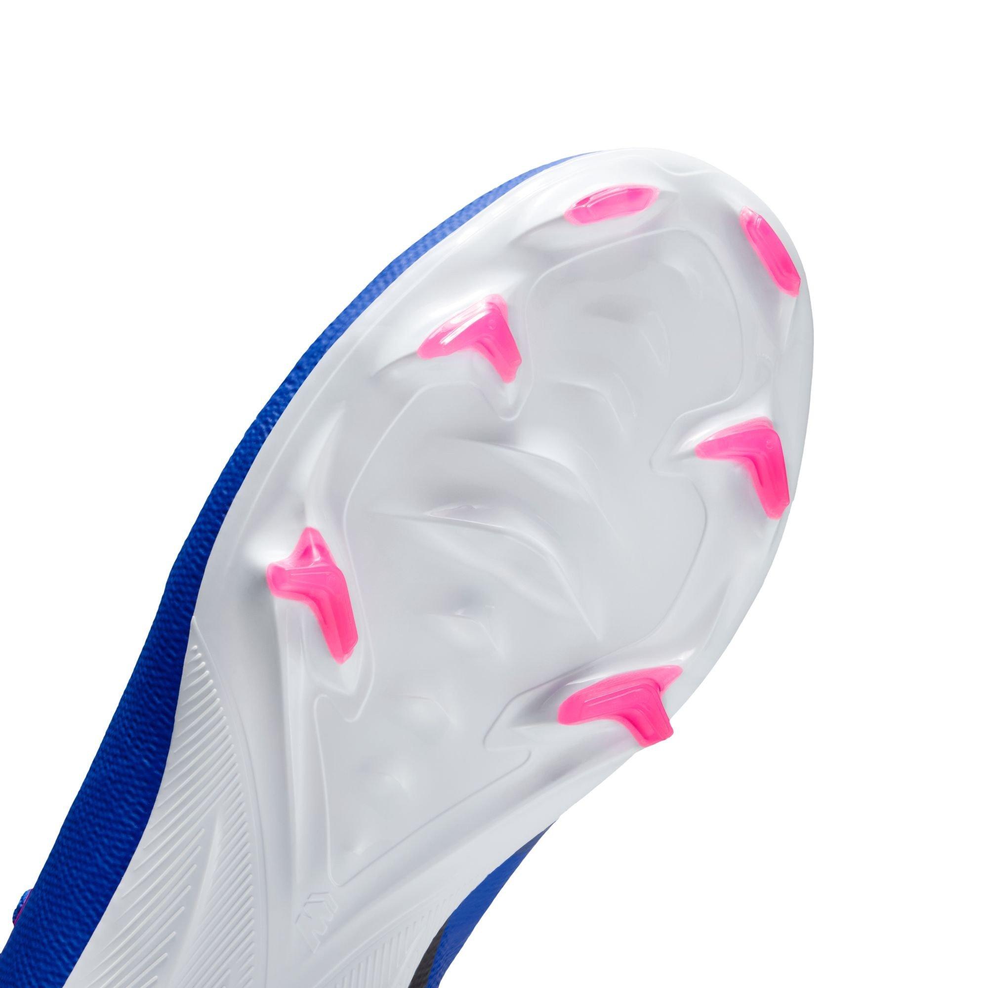 Blue/Wht/Pink - Nike - Mercurial Vapor 16 Pro Juniors Firm Ground Football Boots - 9