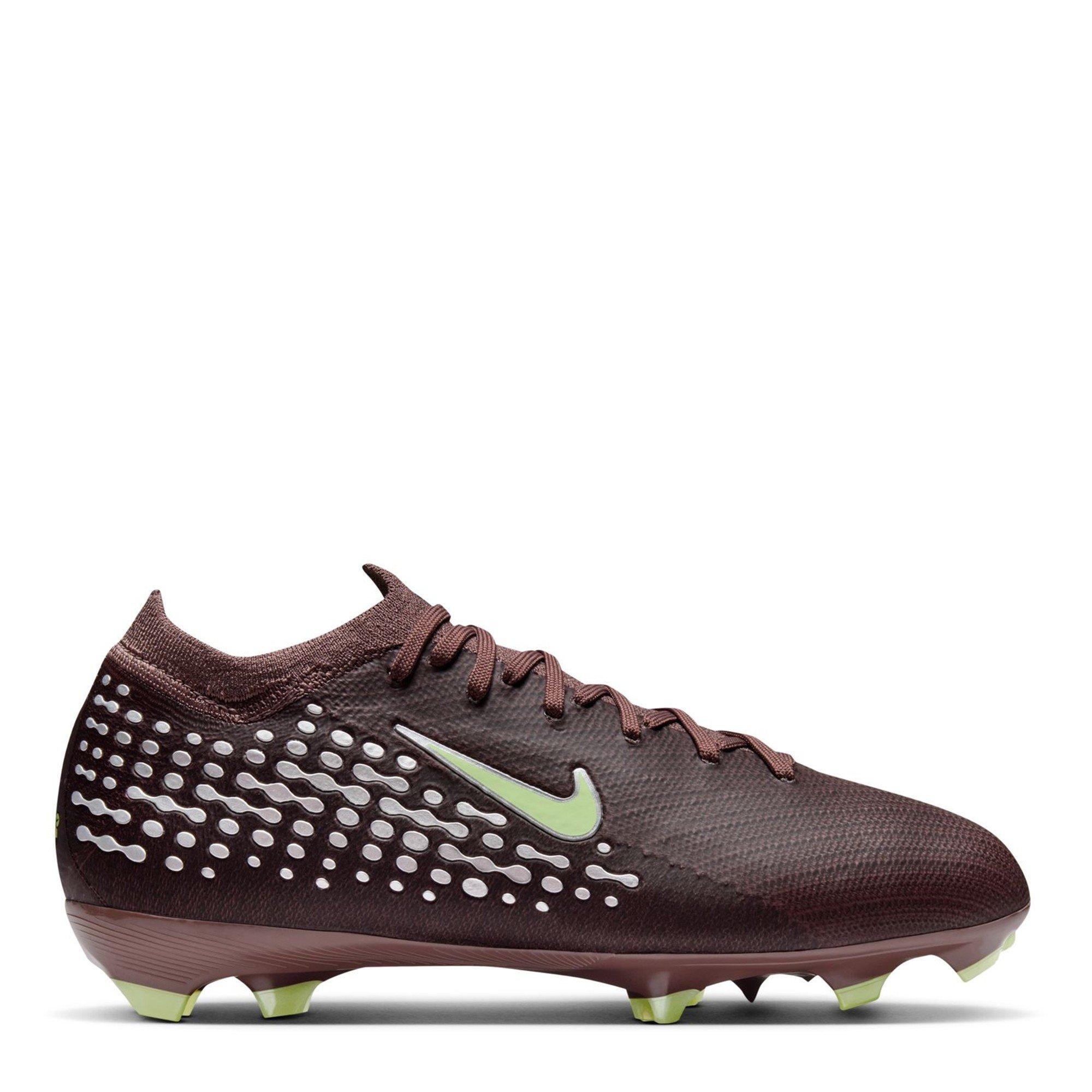 Nike Boys Mercurial Vapor 16 Pro Juniors Firm Ground Football Boots - Plum/Silver - 4 (36.5)