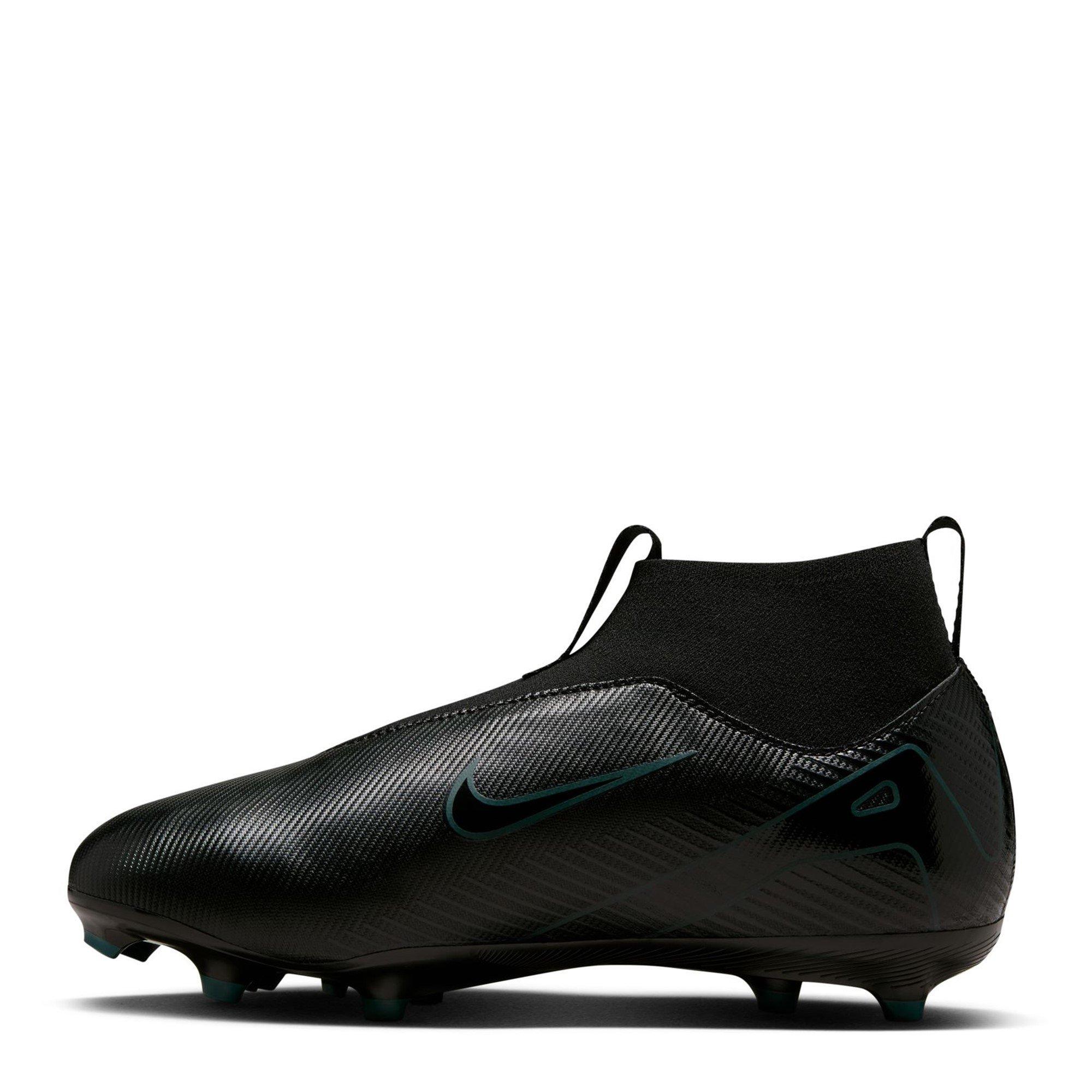 Black/Green - Nike - Zoom Mercurial Superfly 10 Academy Juniors Firm Ground Football Boots - 2