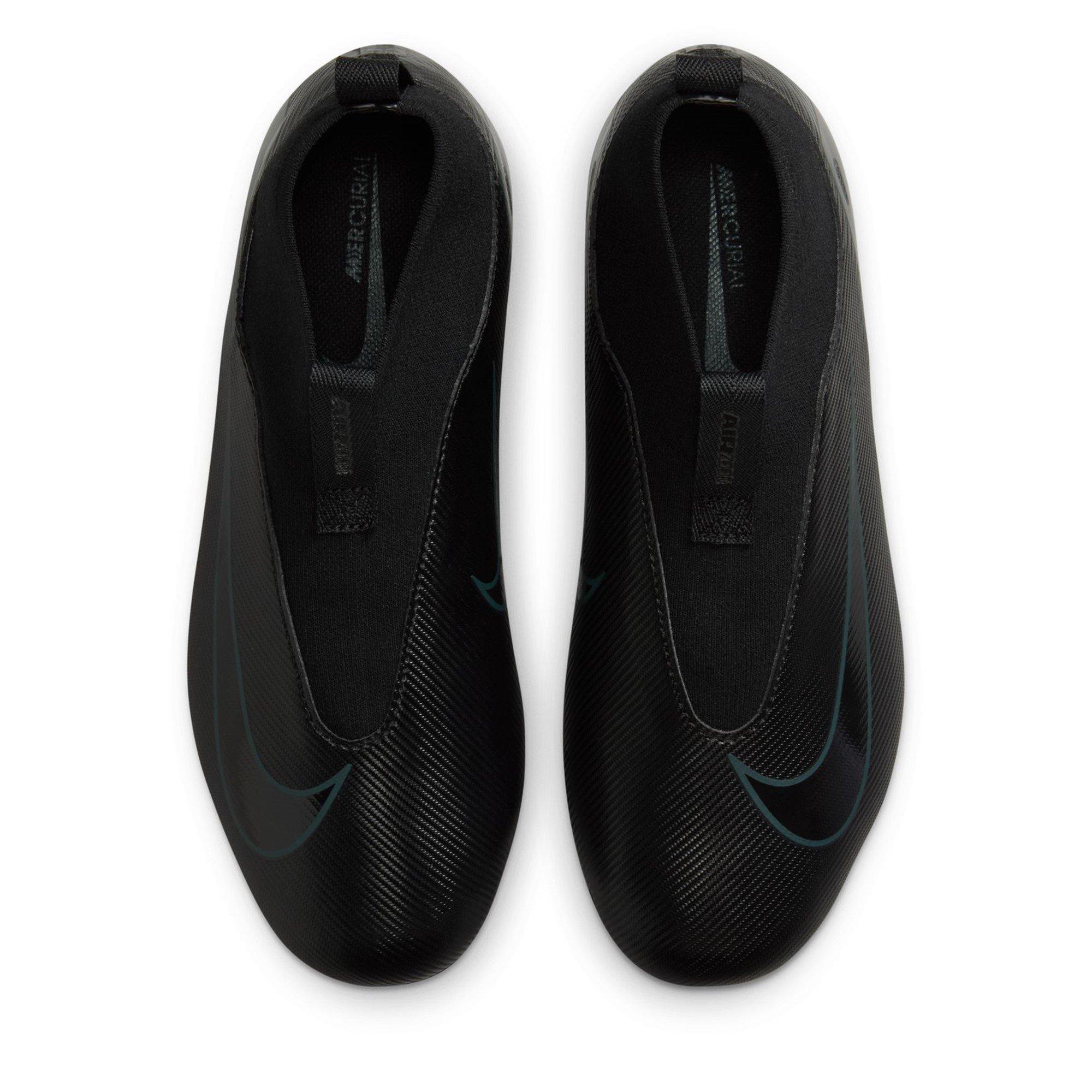 Black/Green - Nike - Zoom Mercurial Superfly 10 Academy Juniors Firm Ground Football Boots - 6