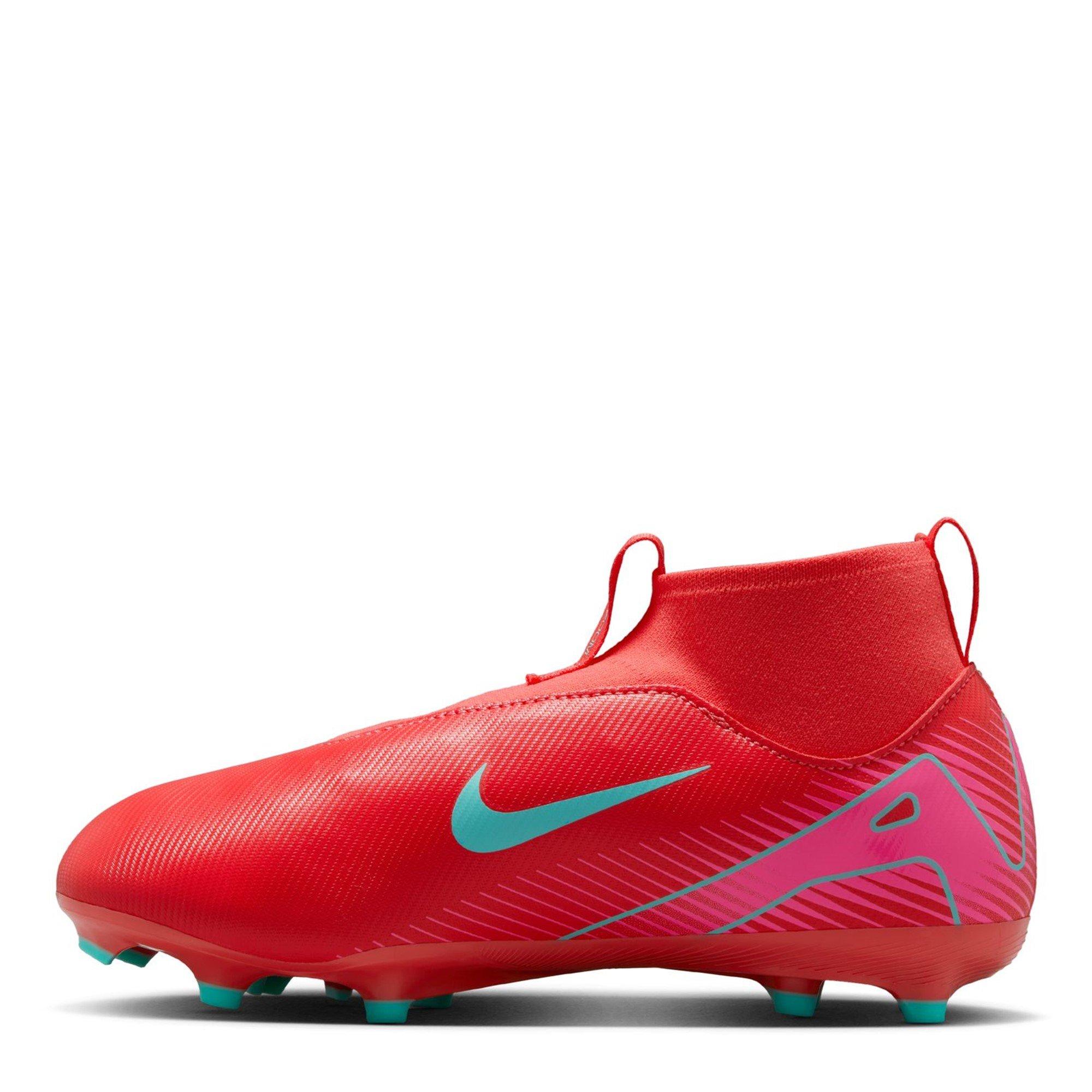 Rood/Groen - Nike - Zoom Mercurial Superfly 10 Academy Juniors Firm Ground Football Boots - 2