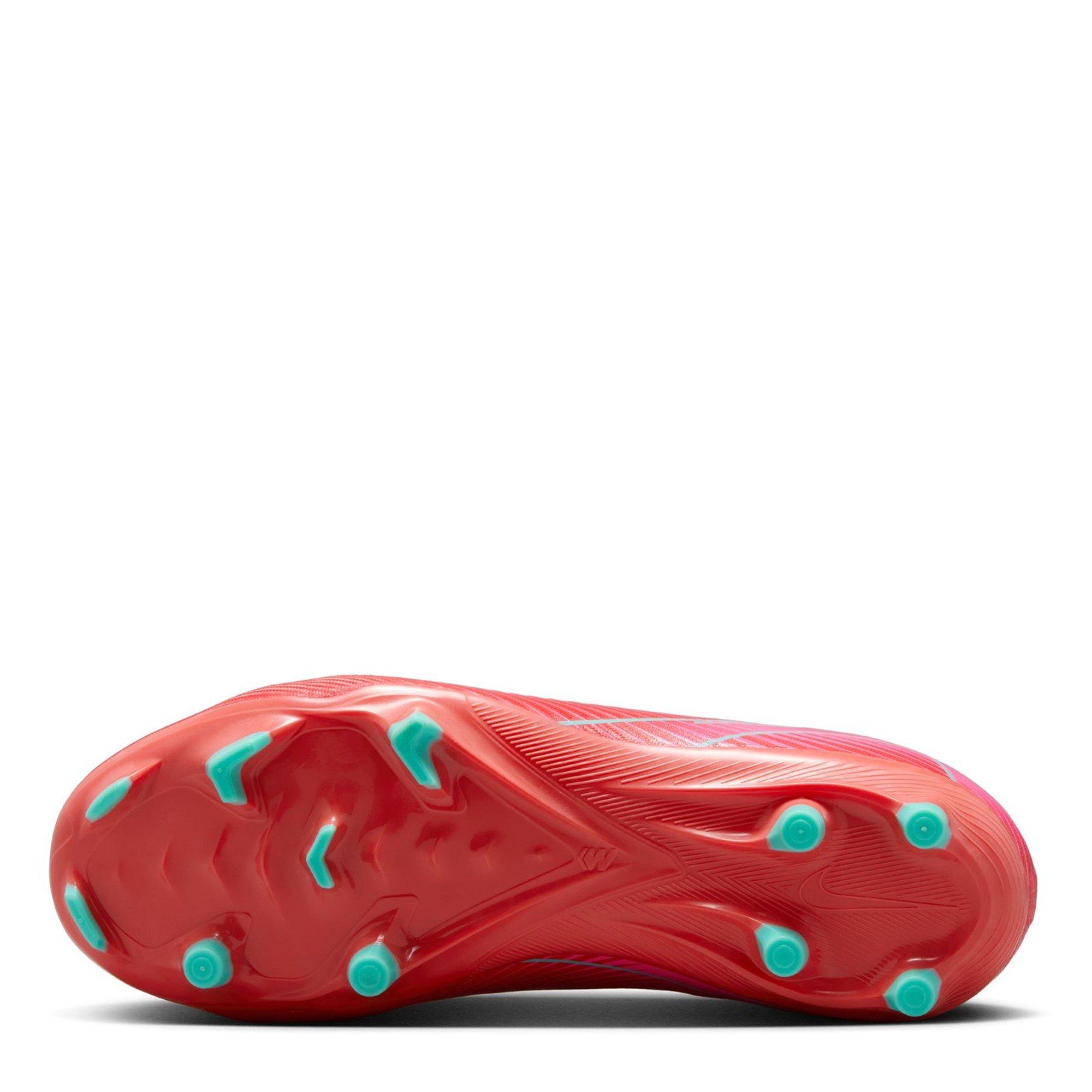 Rood/Groen - Nike - Zoom Mercurial Superfly 10 Academy Juniors Firm Ground Football Boots - 3