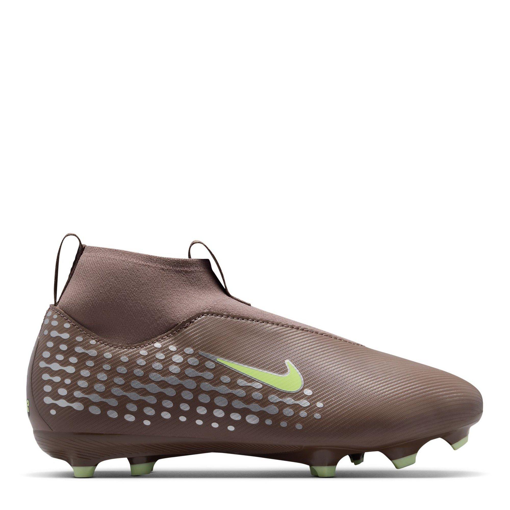 Nike Boys Zoom Mercurial Superfly 10 Academy Juniors Firm Ground Football Boots - Plum/Silver - 1 (33)
