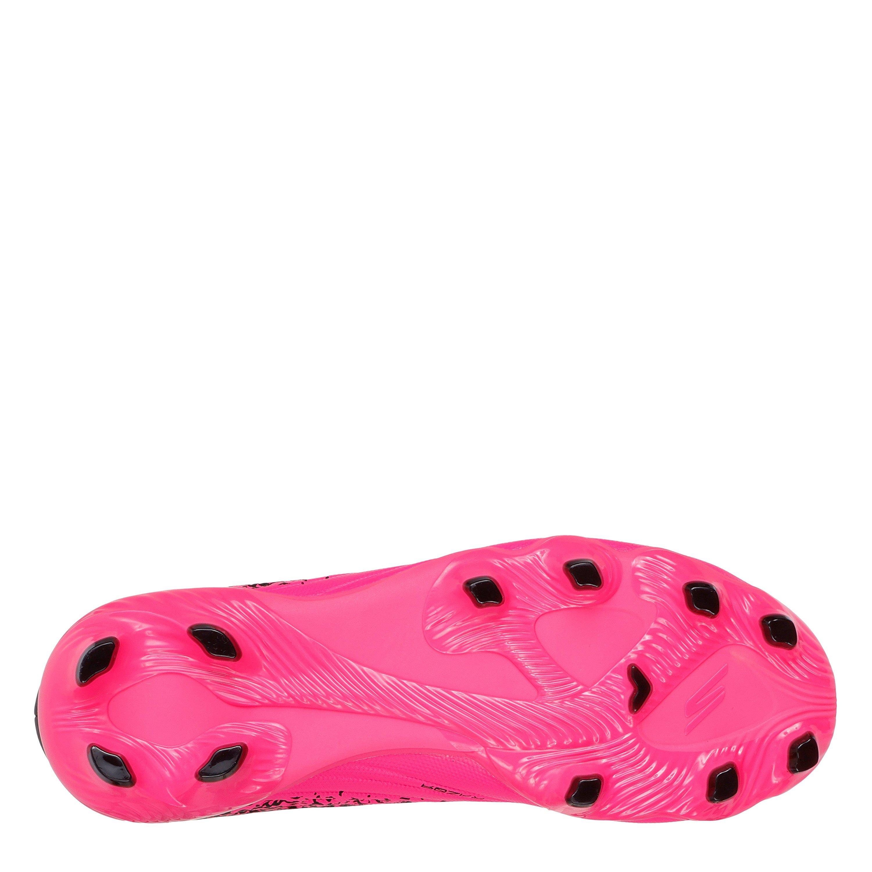 Pink/Black - Skechers - Razor Juniors Firm Ground Football Boots - 5