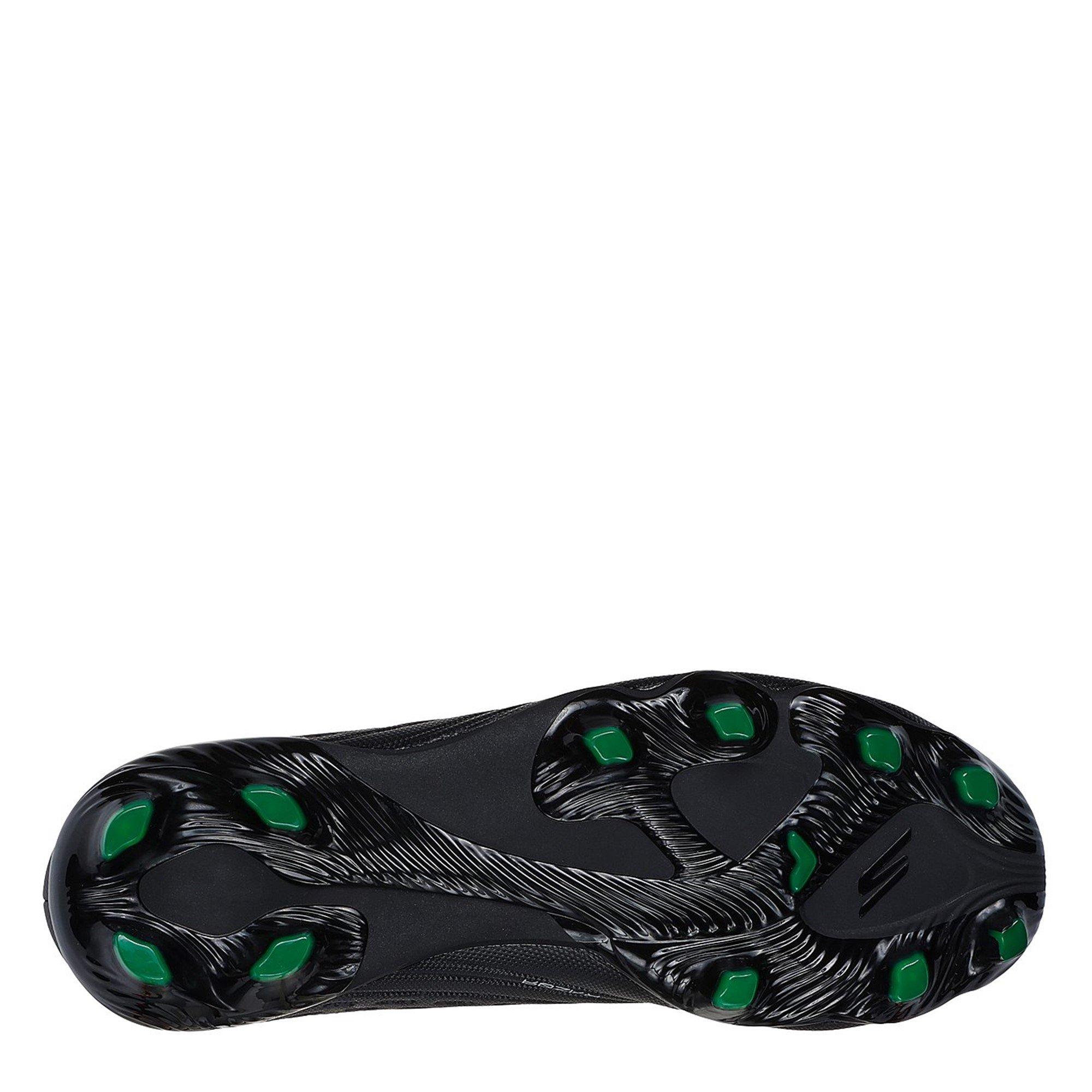 Schwarz/Silber - Skechers - Razor Juniors Firm Ground Football Boots - 4