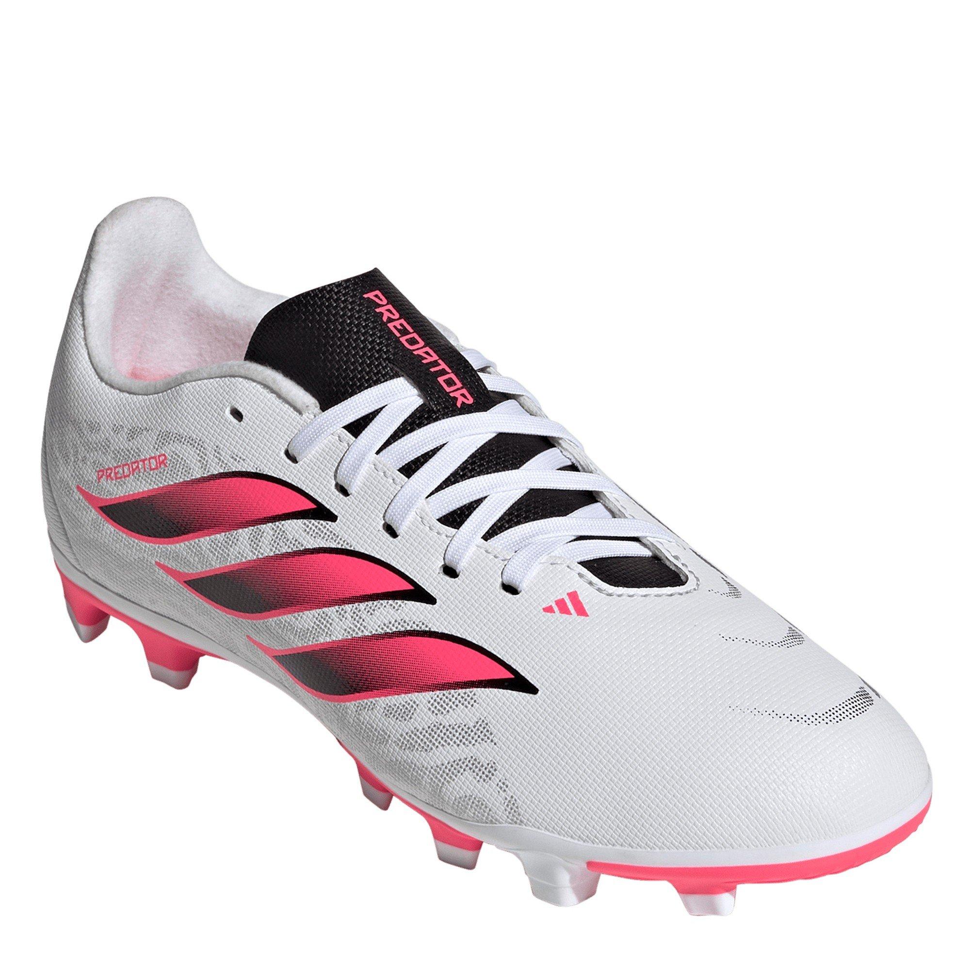 Branco/Coral - adidas - F50 Club Juniors Firm Ground Football Boots - 3