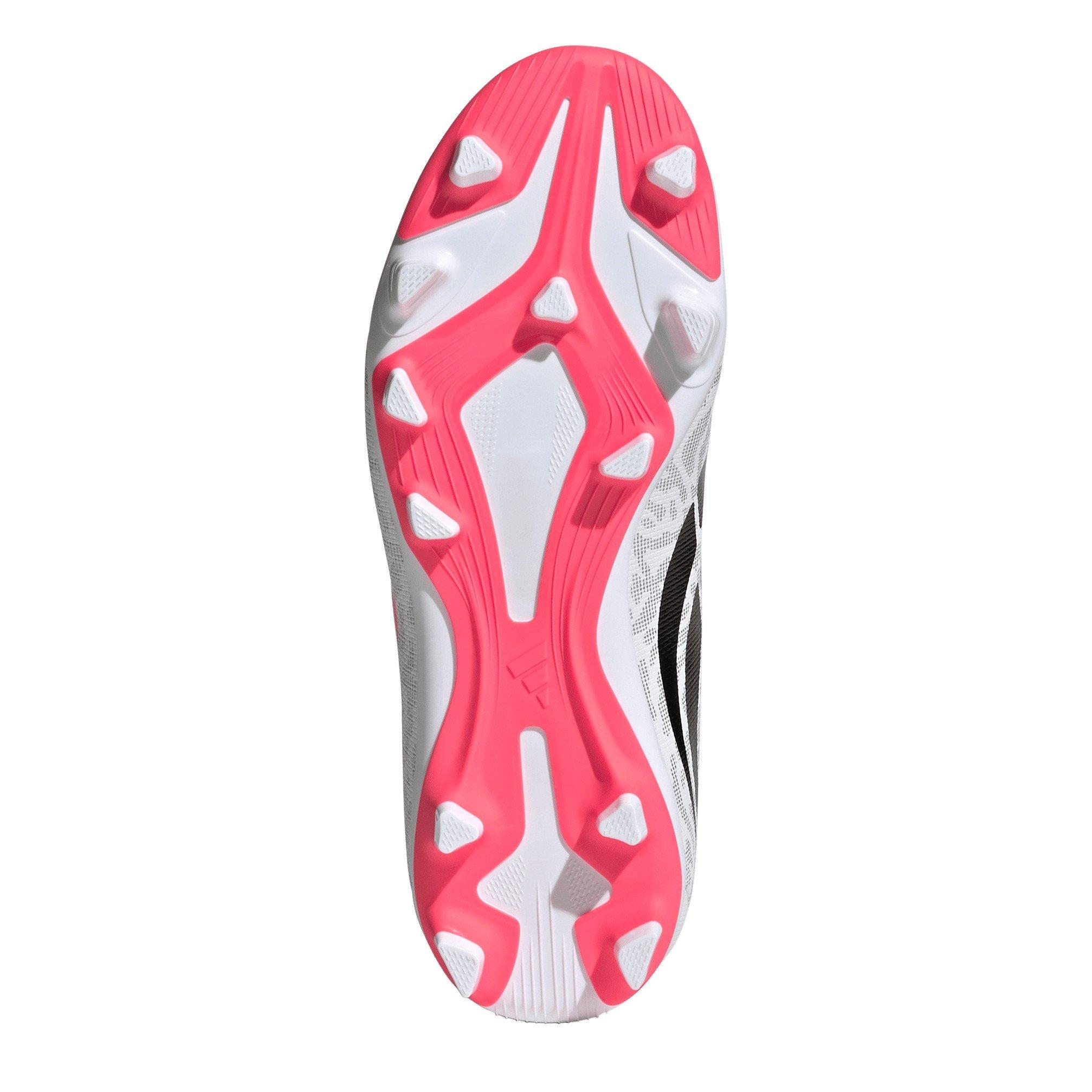Branco/Coral - adidas - F50 Club Juniors Firm Ground Football Boots - 6