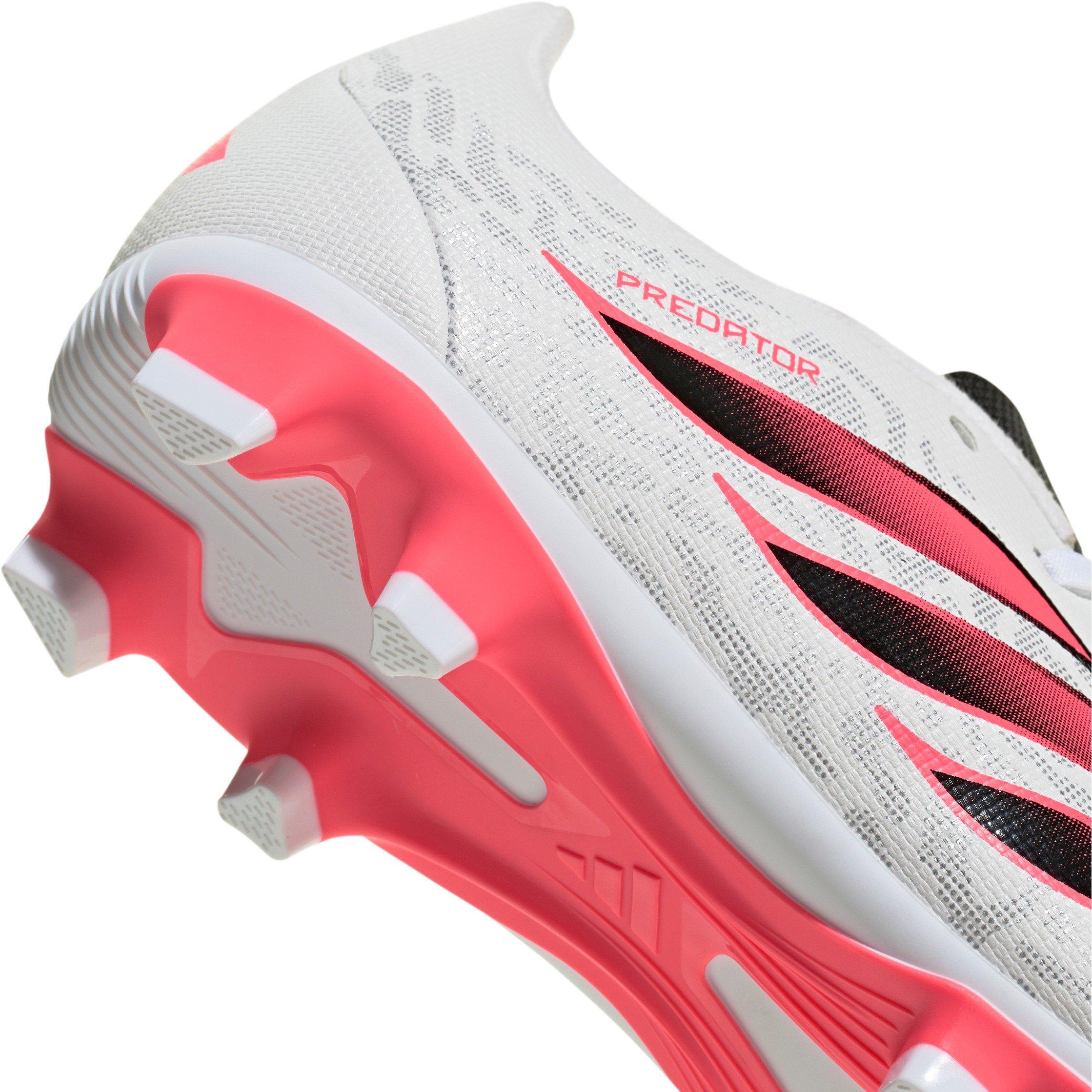Branco/Coral - adidas - F50 Club Juniors Firm Ground Football Boots - 7